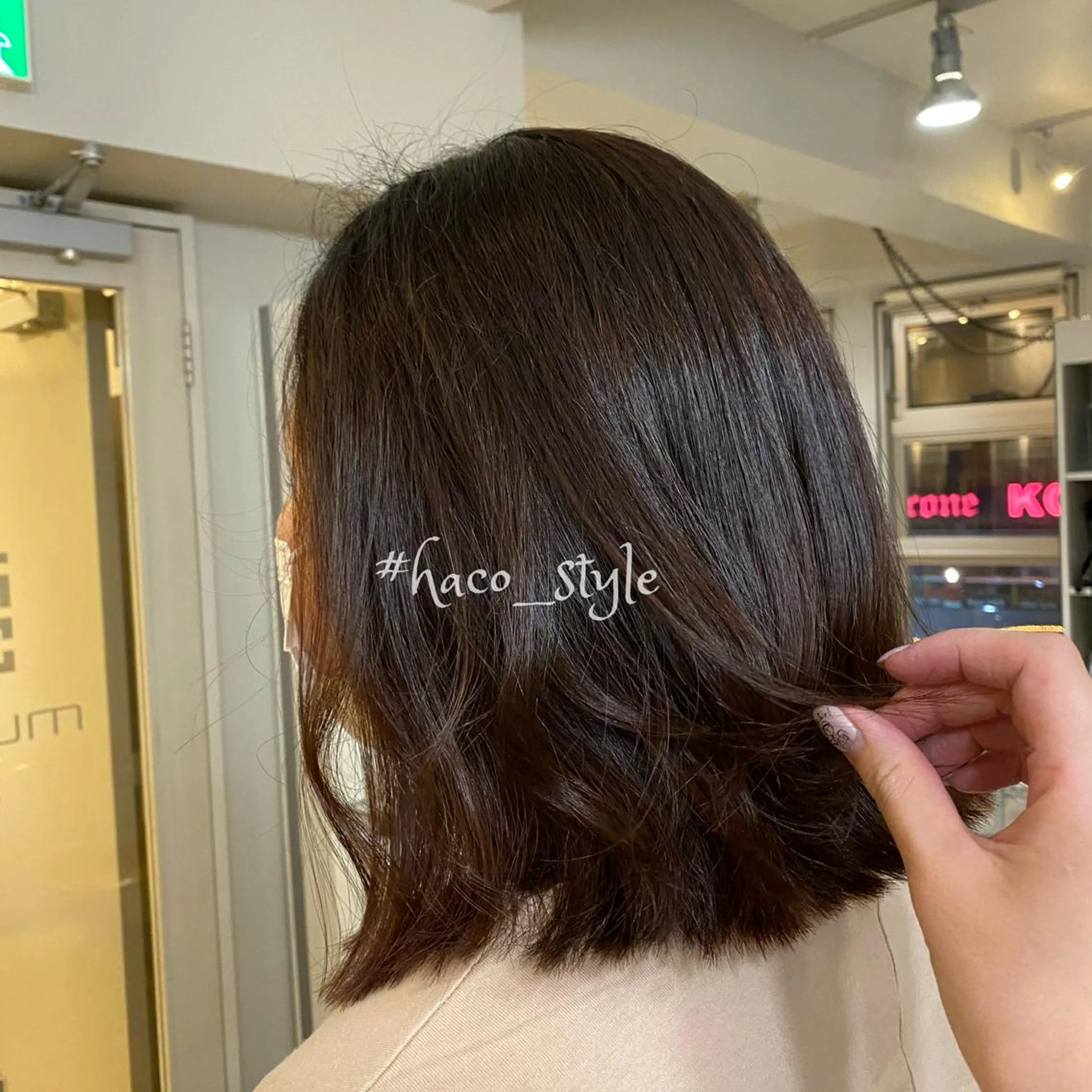 ミディアム カラー ヘアカラー トリートメント アレンジ指名 no.1✨ｈａｋｏのヘアスタイル