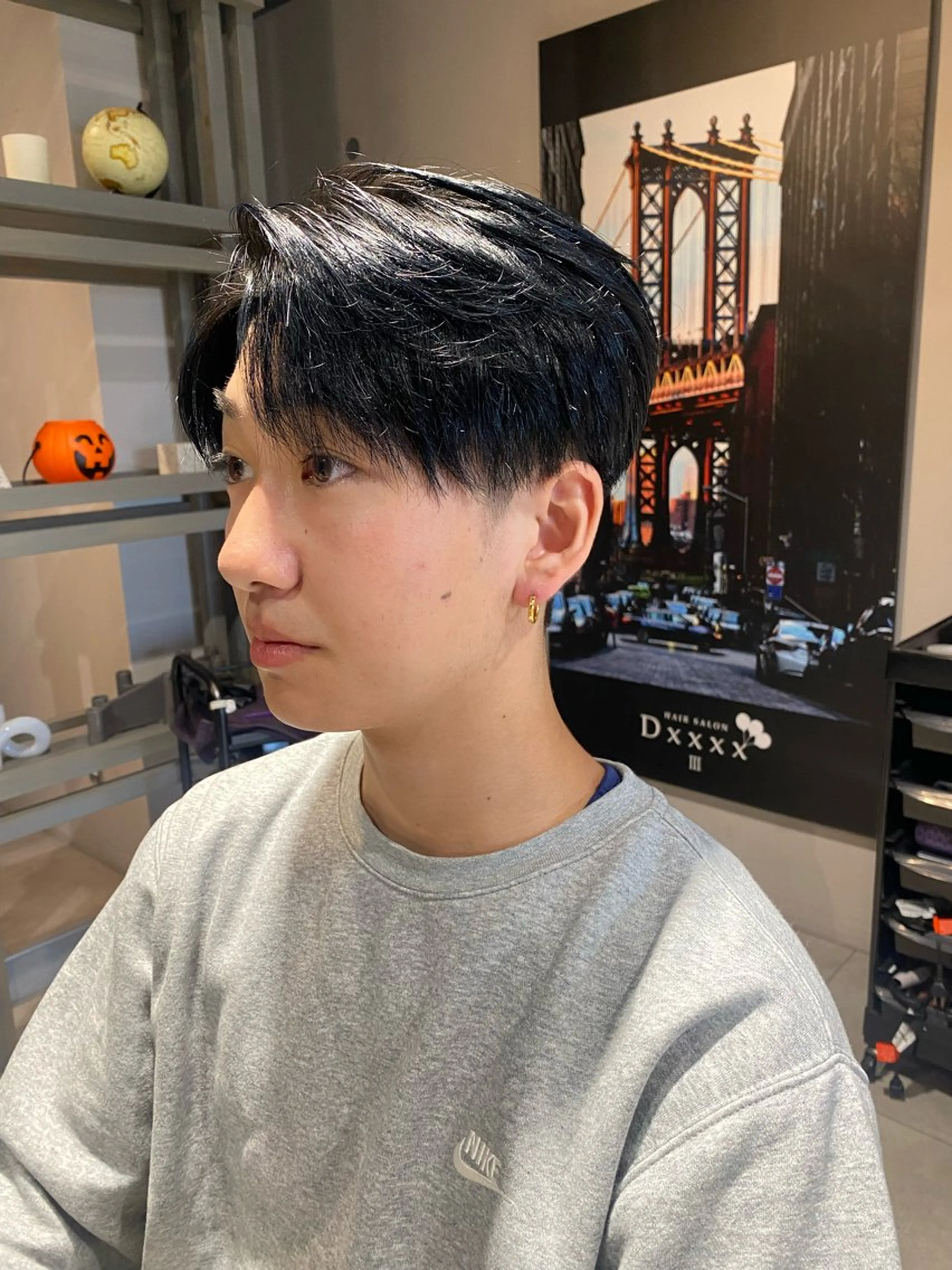 ミディアム カラー メンズ カット Dxxxx III所属・オシャレ女性目線の 大人メンズ❁⃘*.ﾟのヘアスタイル