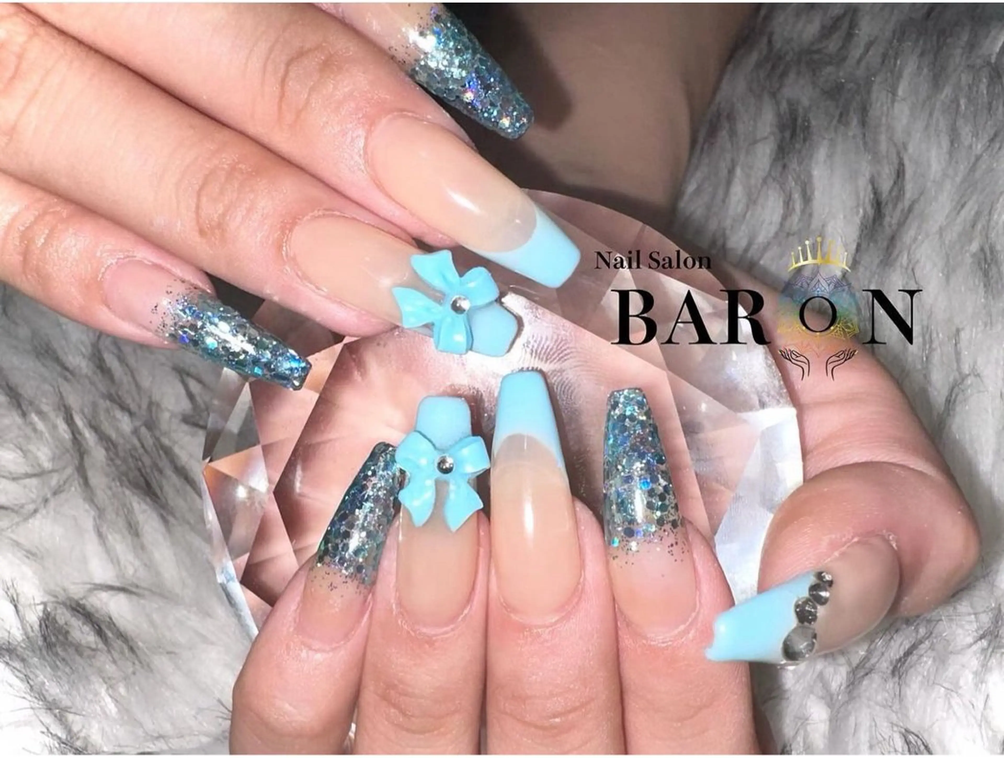ネイル 持ち込み スカルプネイル ♛BARON♛ YURAのネイルデザイン