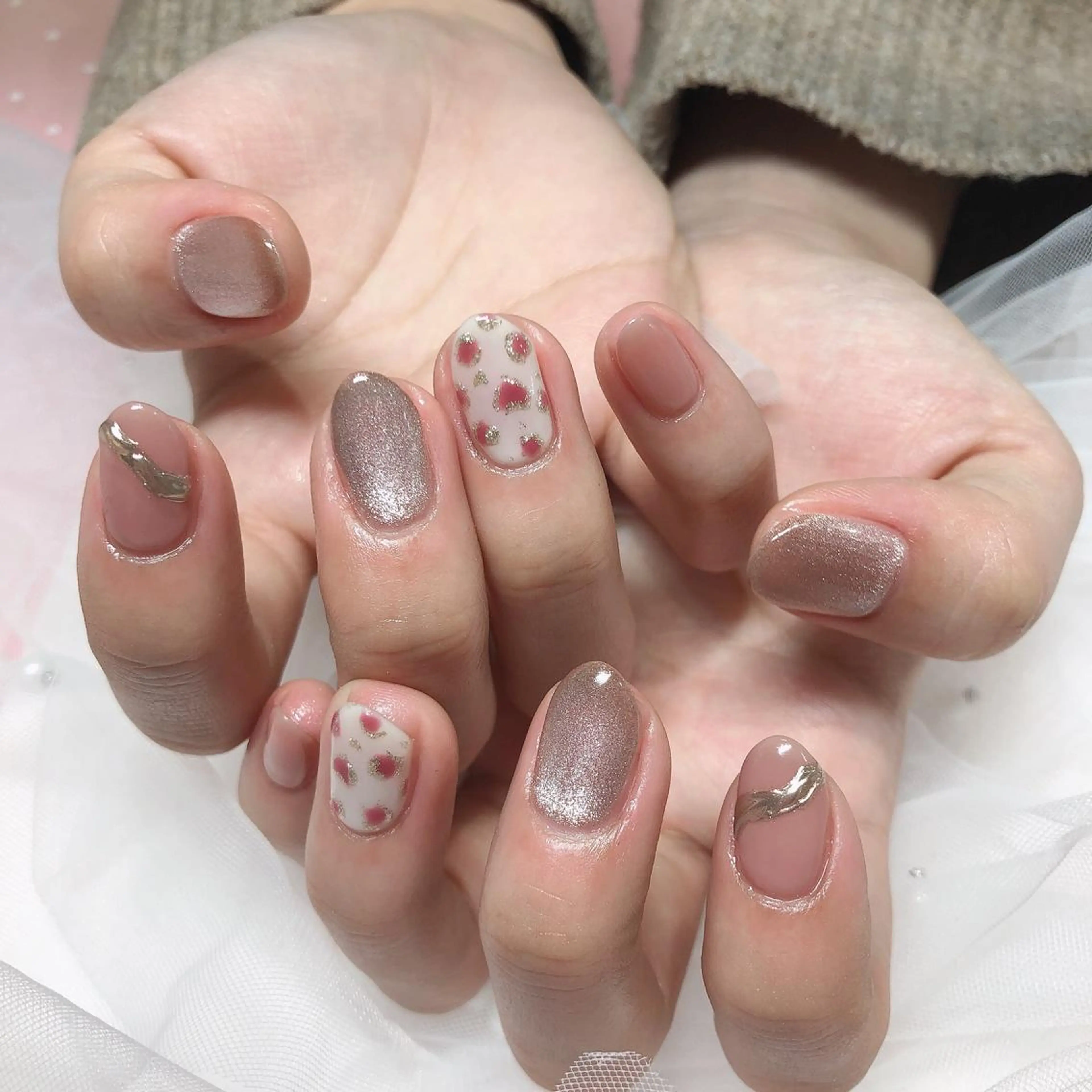 ネイル ✨Serenity ワンホンネイルのネイルデザイン