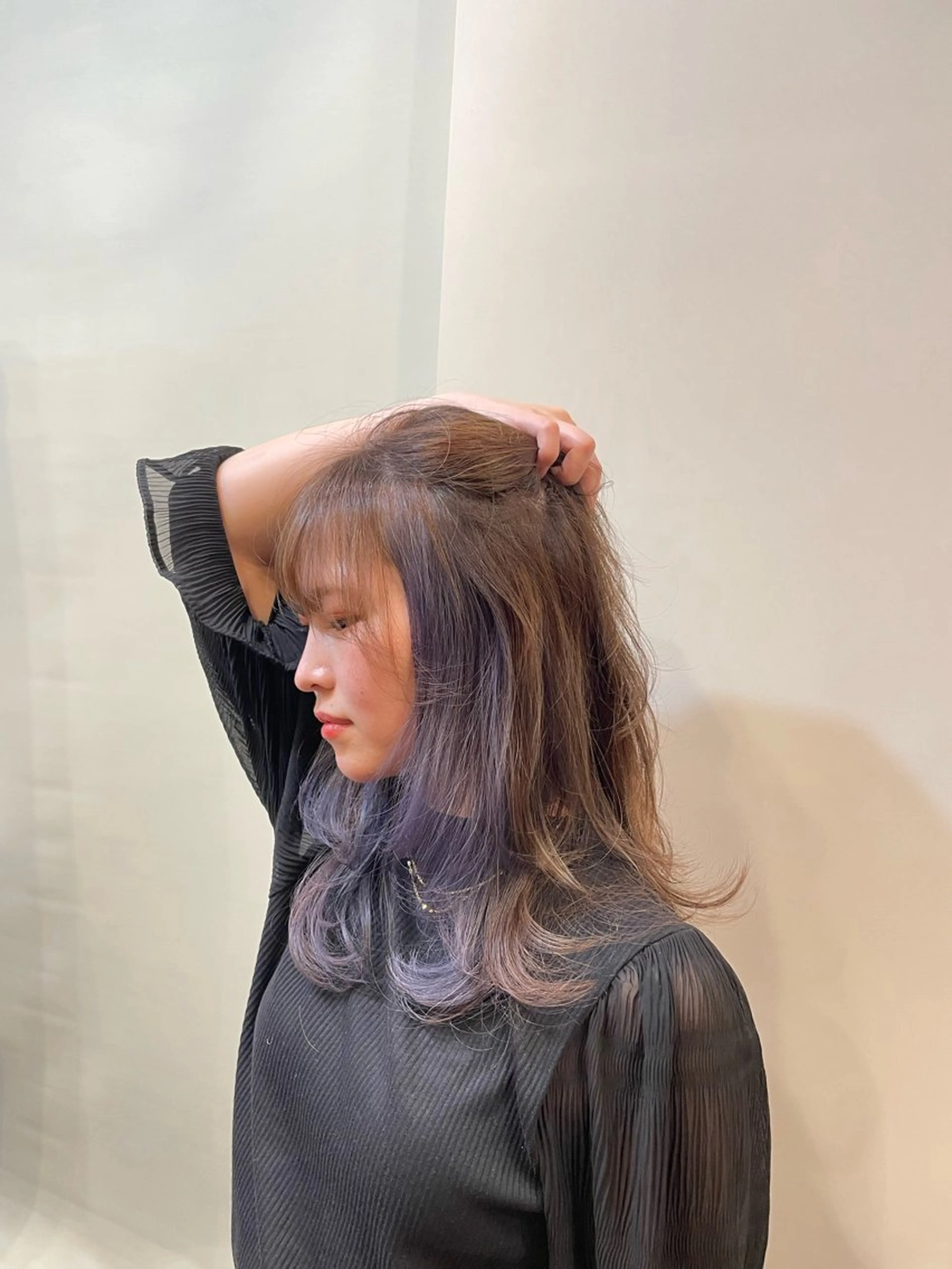 カラー 白髪ケア  BAUM まやのヘアスタイル