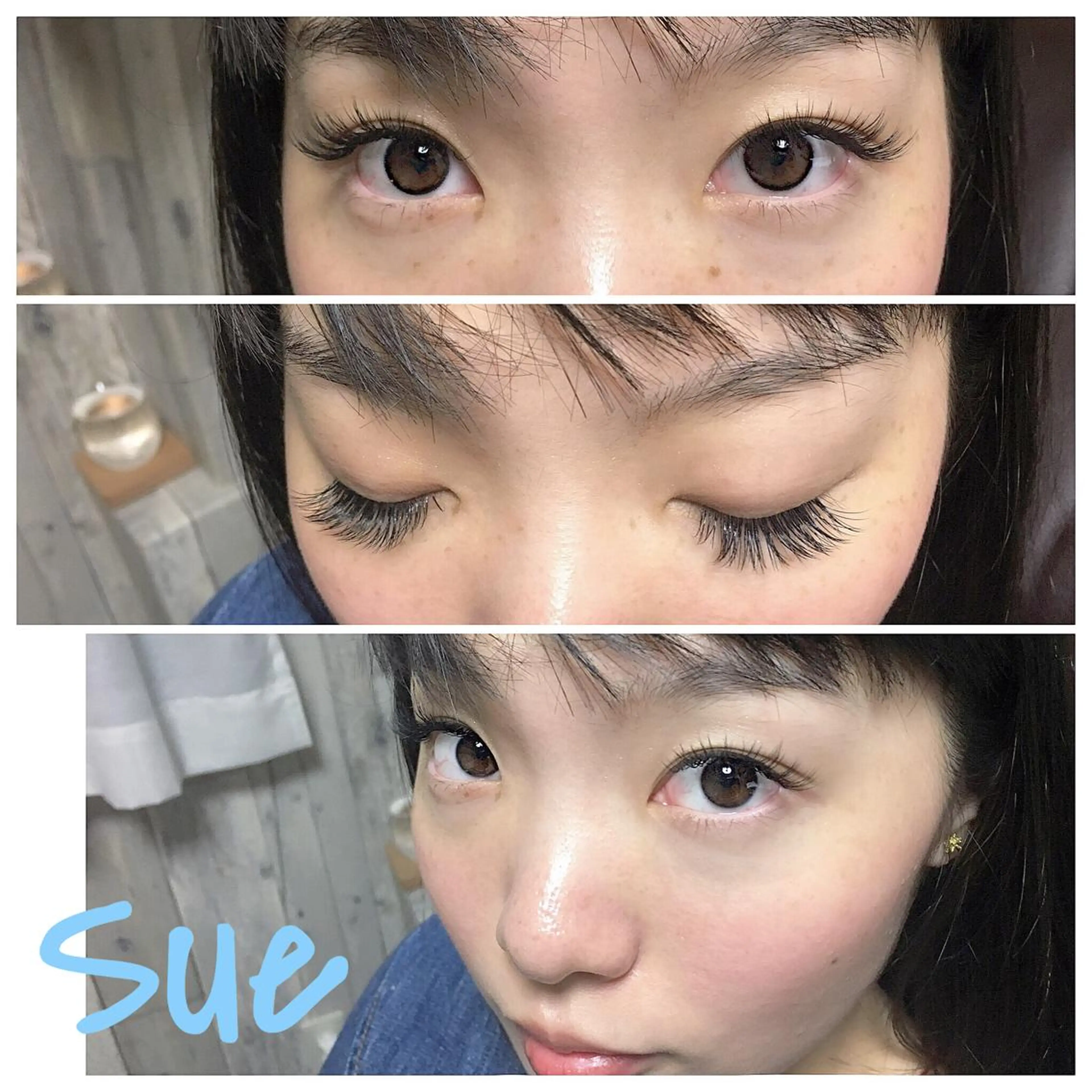 マツエク・マツパ 付け放題 Sue eyelash&eyebrow所属・Shigeno Hikaruのマツエク・マツパデザイン