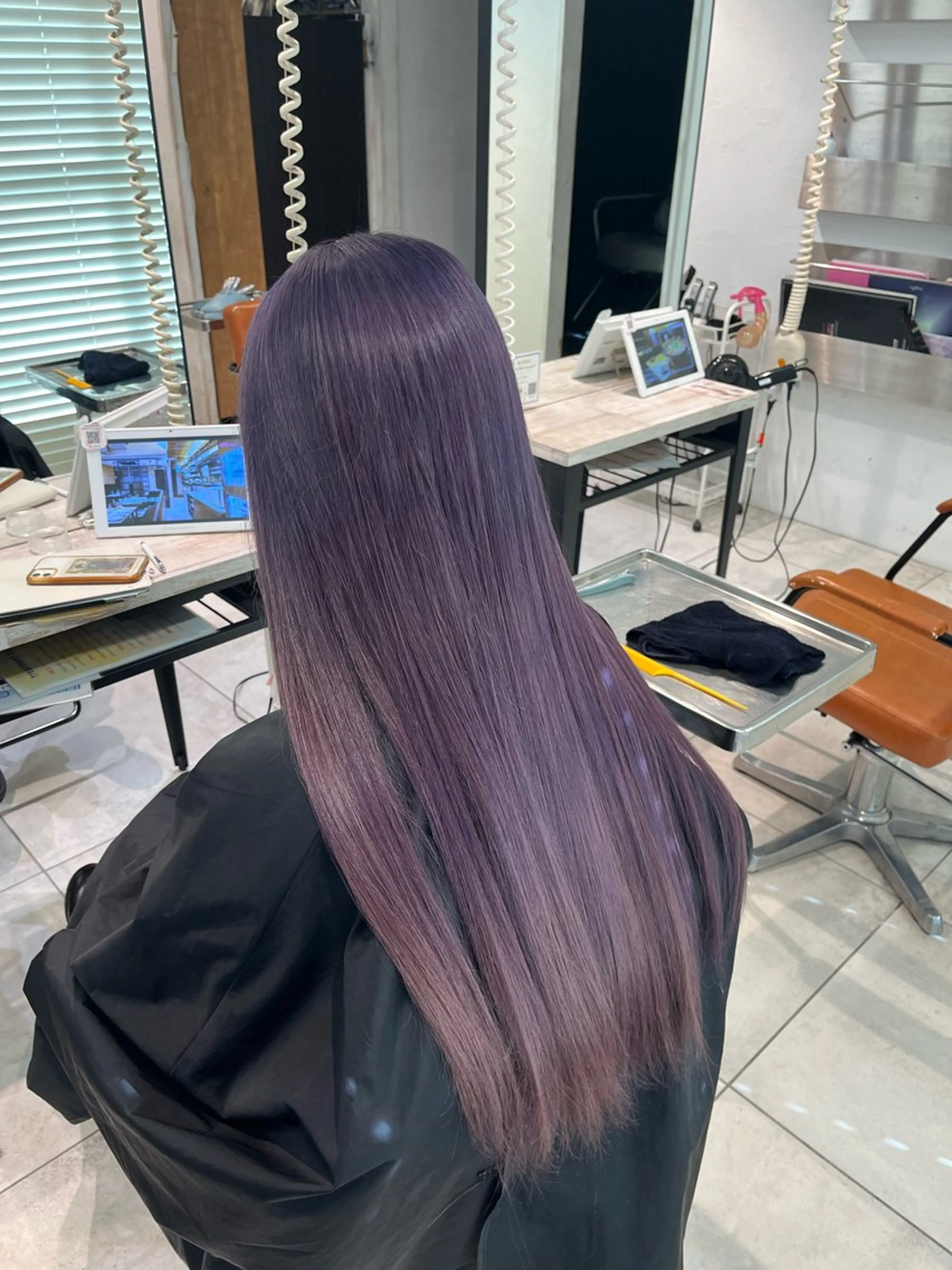 ロング カラー カット ヘアカラー トリートメント ❤️ブリーチ暖色カ ラー❤️NAOのヘアスタイル