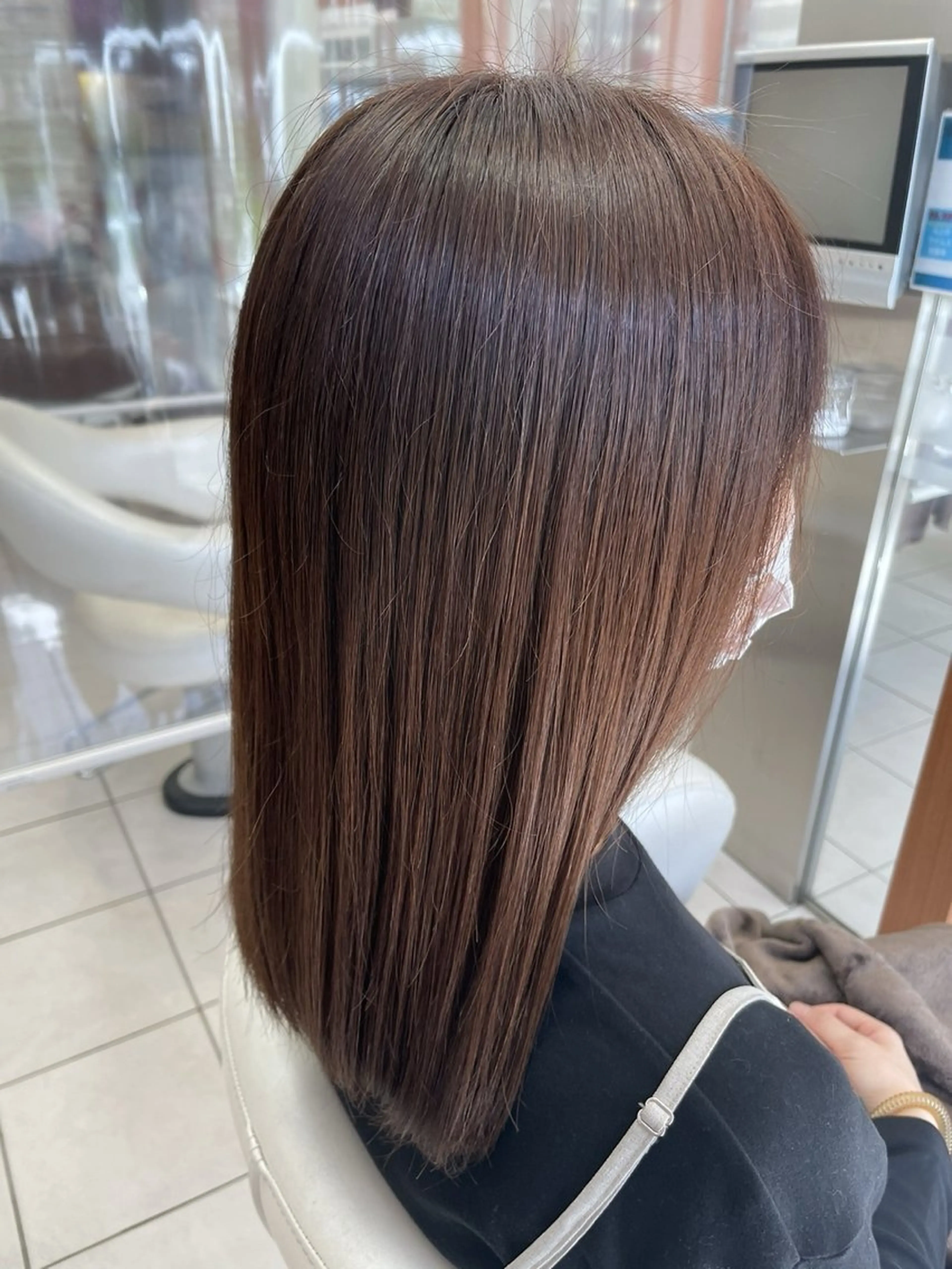 セミロング カット トリートメント BASSA鷺ノ宮 🐵🫧OTUKAのヘアスタイル