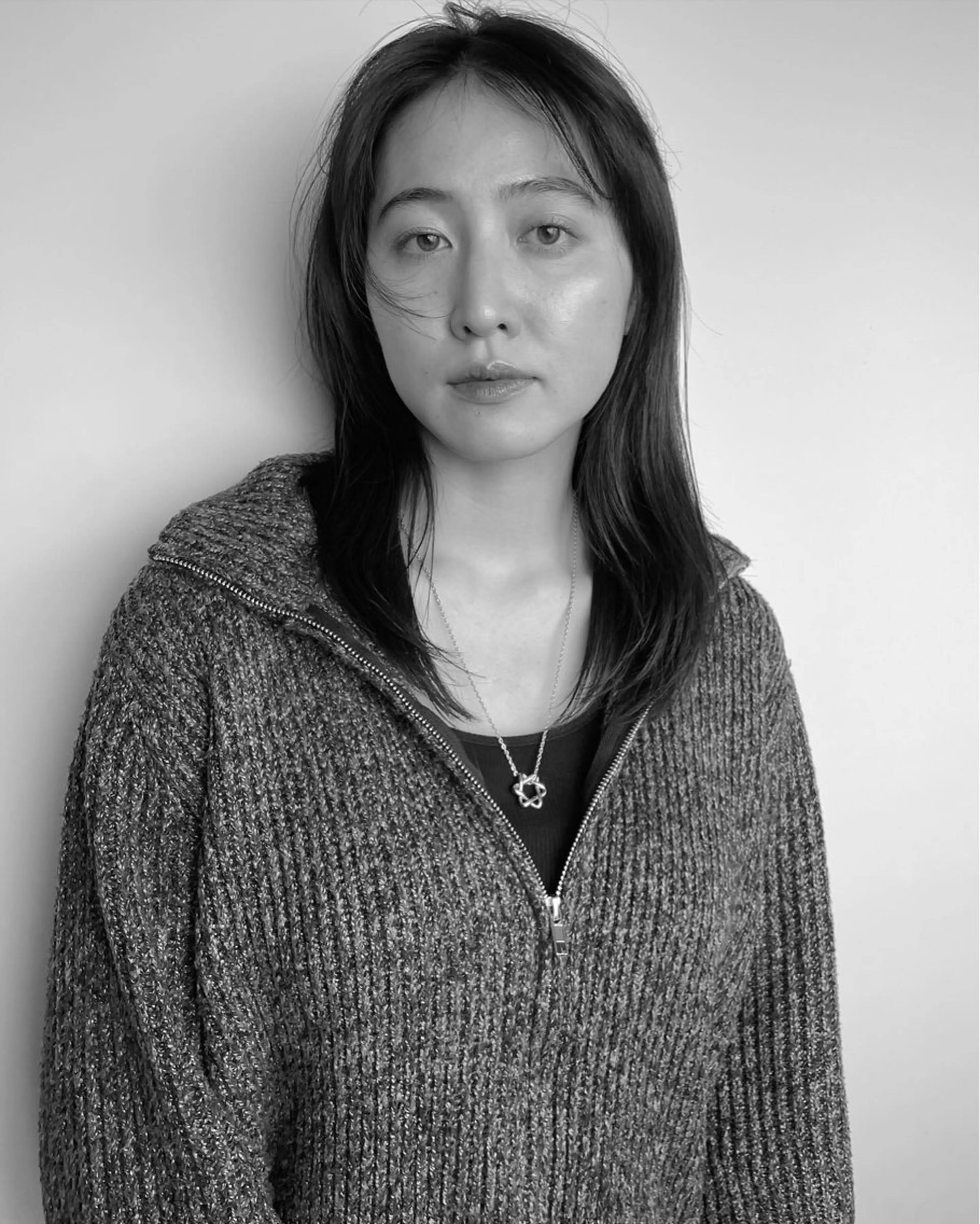 ミディアム カット 佐伯 和佳のヘアスタイル