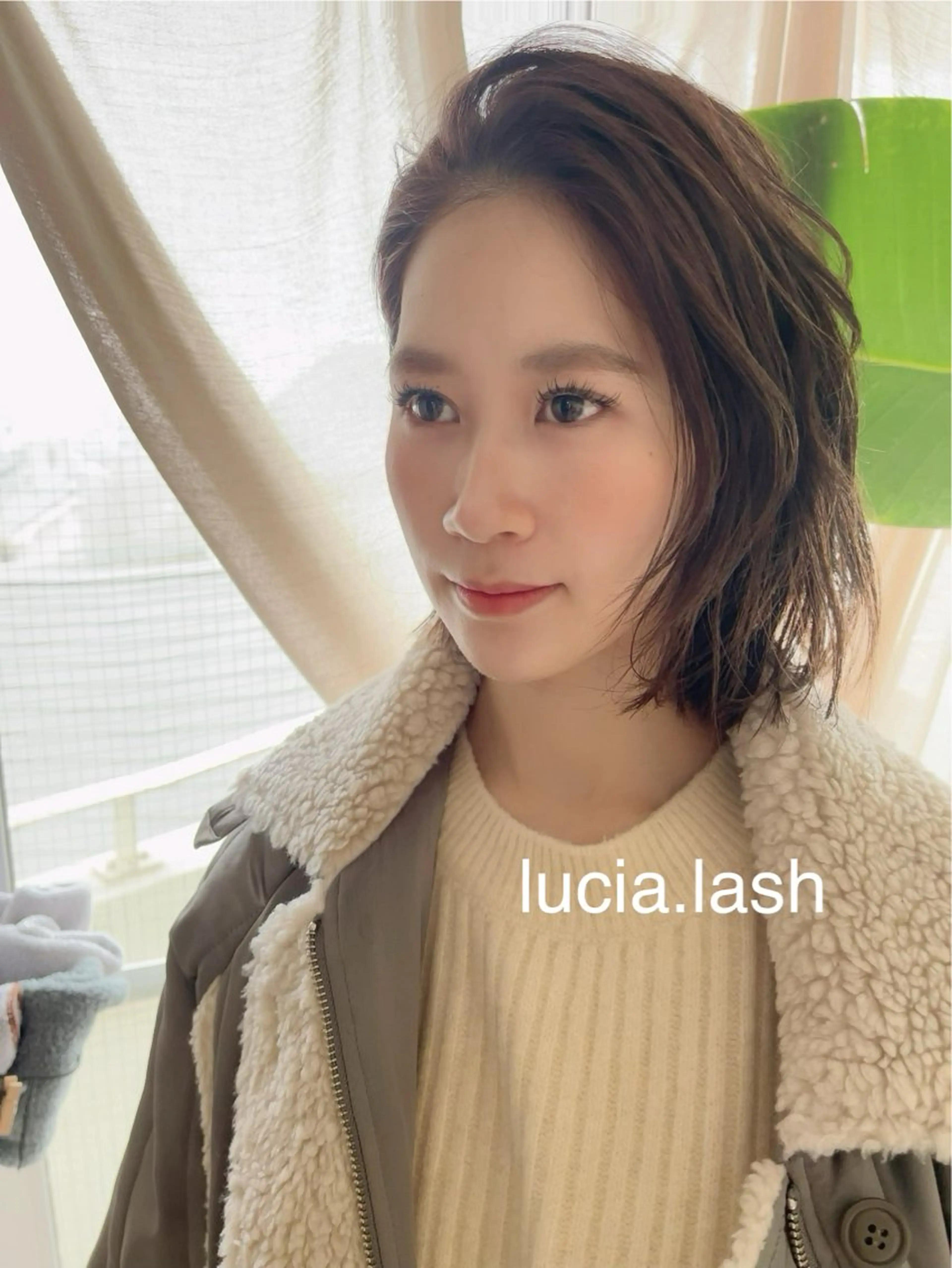 マツエク・マツパ 束感まつ毛 フラットラッシュ マツエク Lucia 小川のマツエク・マツパデザイン
