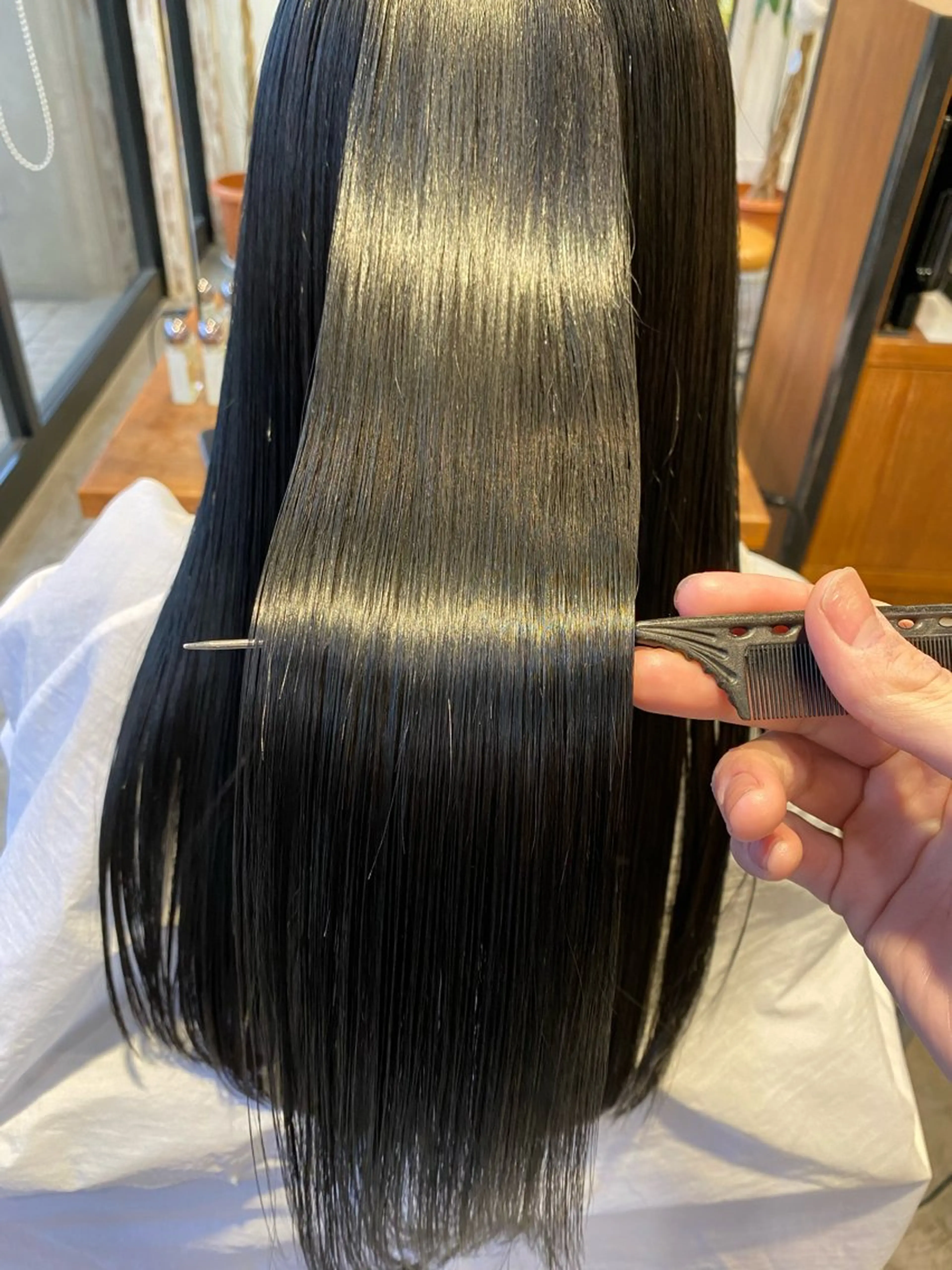 ロング カラー 透明感カラー🌿 ｛door｝髙橋輝のヘアスタイル