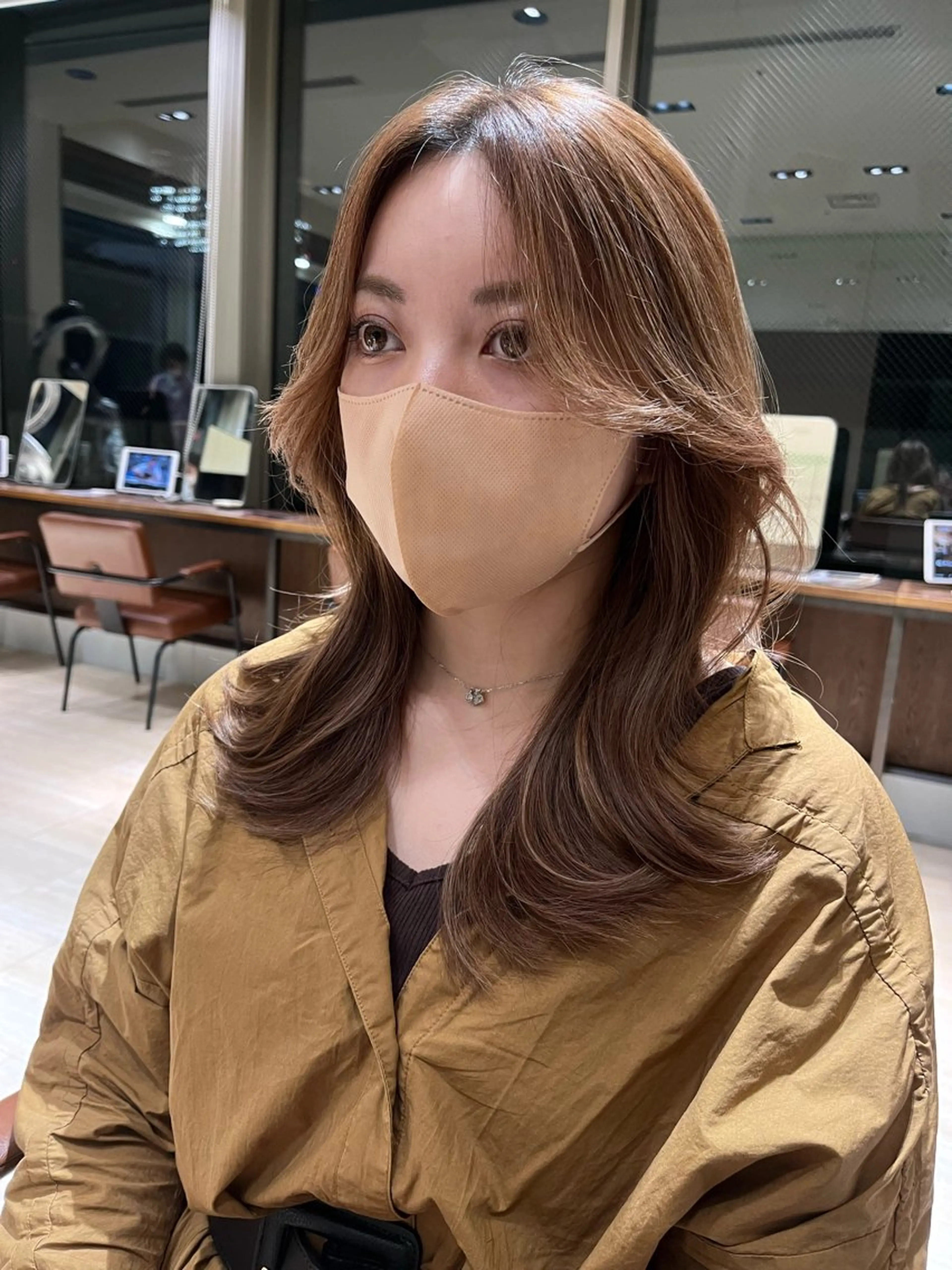 セミロング ナチュラルくびれヘア /アレンジ伊藤彪真のヘアスタイル