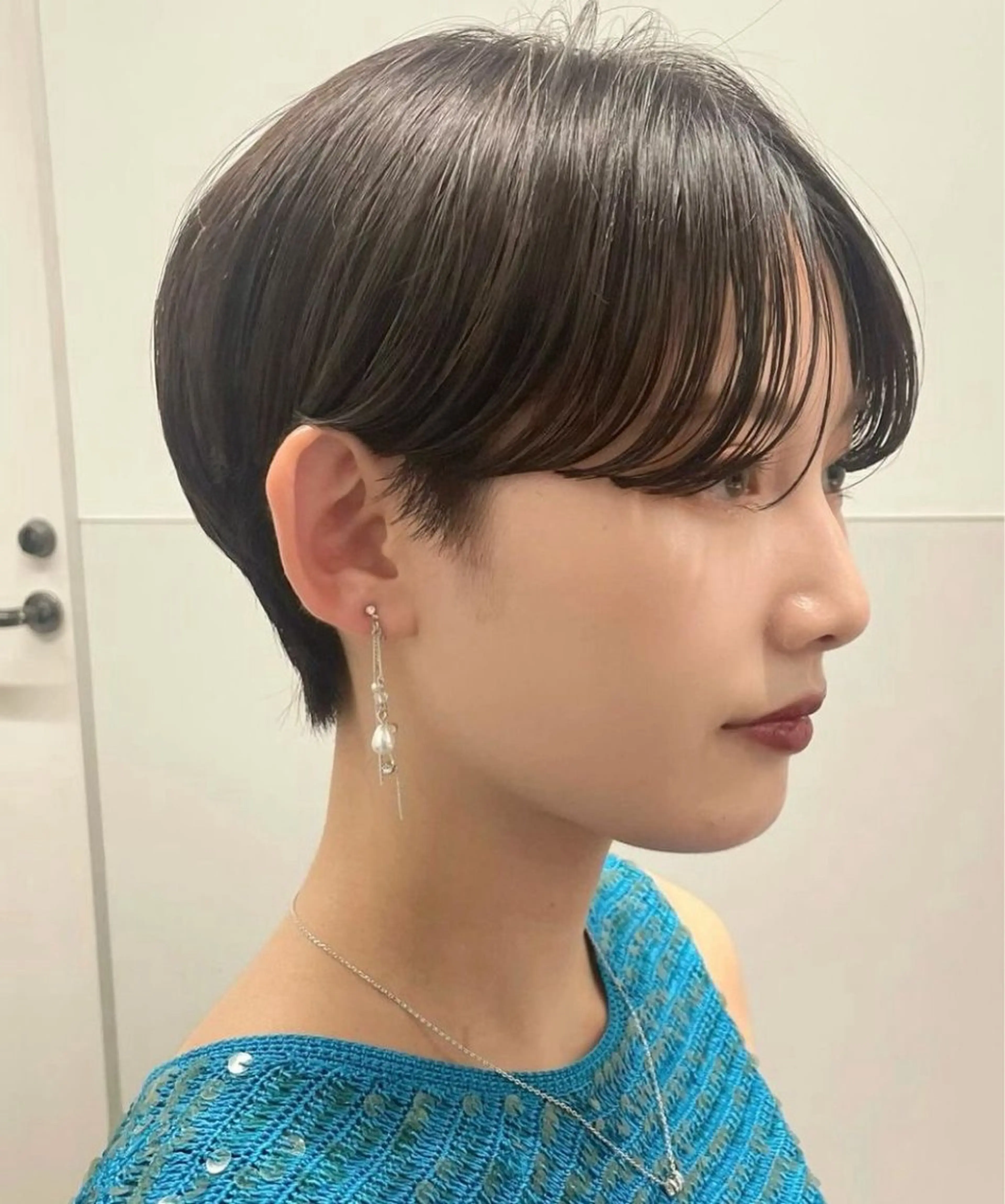 ショート ROBBY表参道所属・木村【ショート/ 耳だしショート】のヘアスタイル