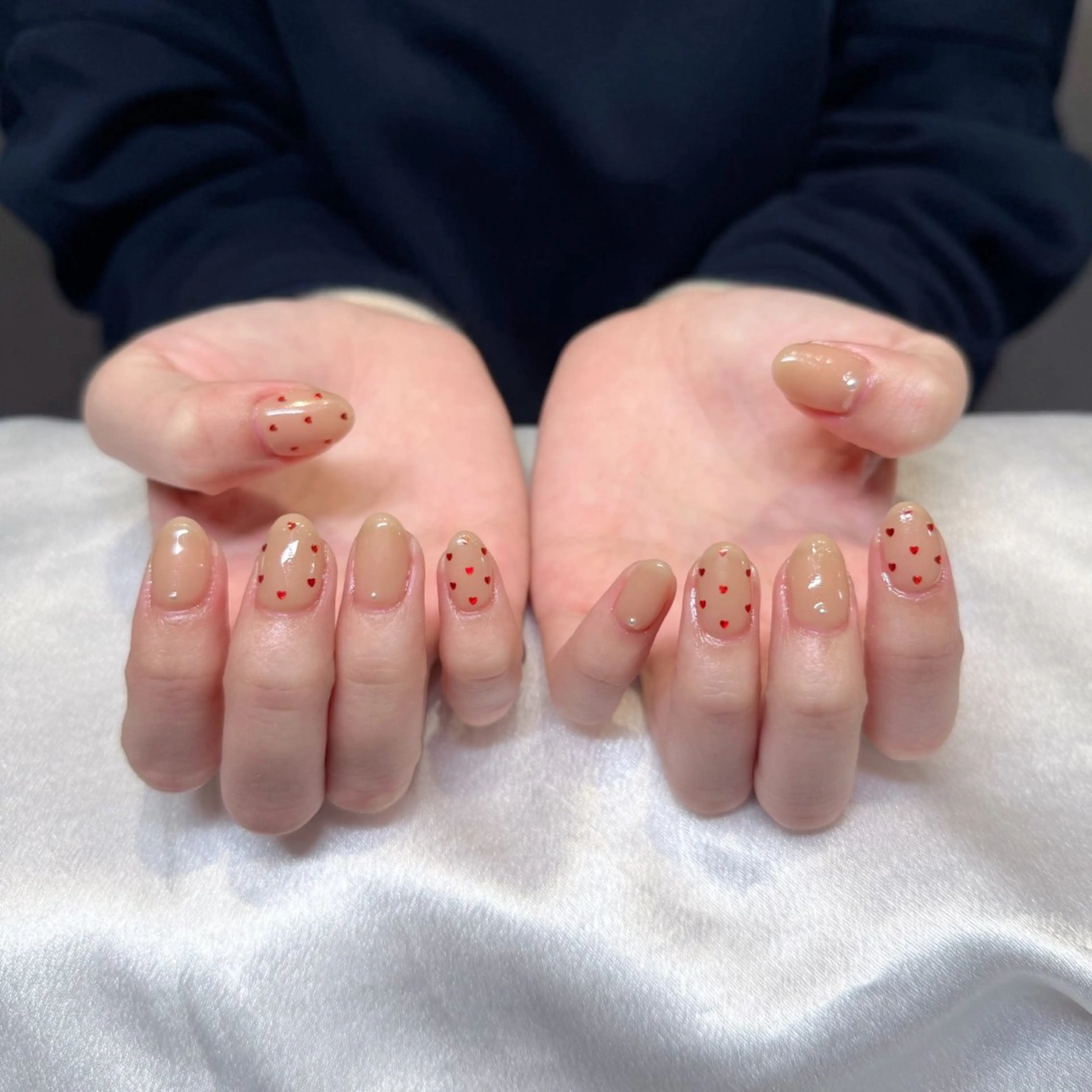 ネイル ハンドネイル nail salon menarii所属・mai 🩵のネイルデザイン