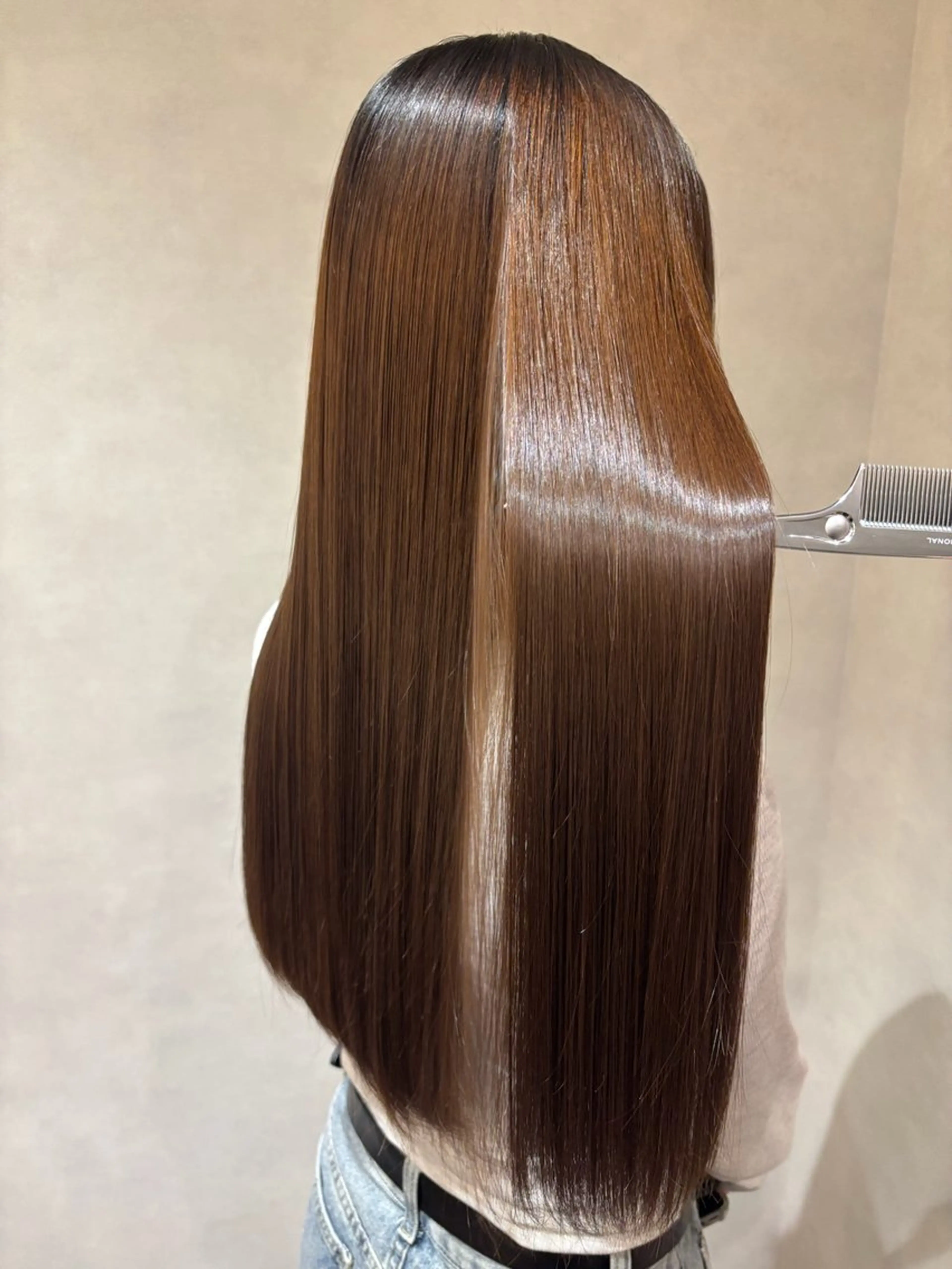 ロング トリートメント 番場 夏希のヘアスタイル