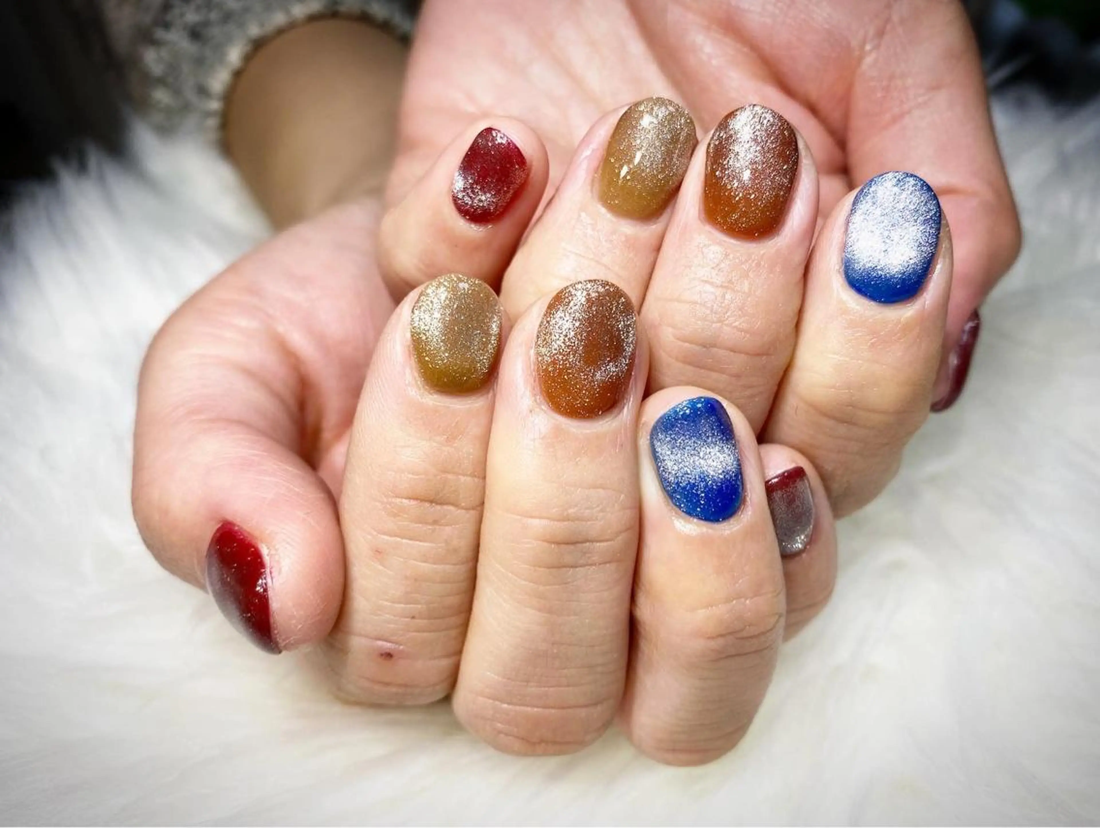 ネイル マグネットネイル ハンドネイル P. nailのネイルデザイン