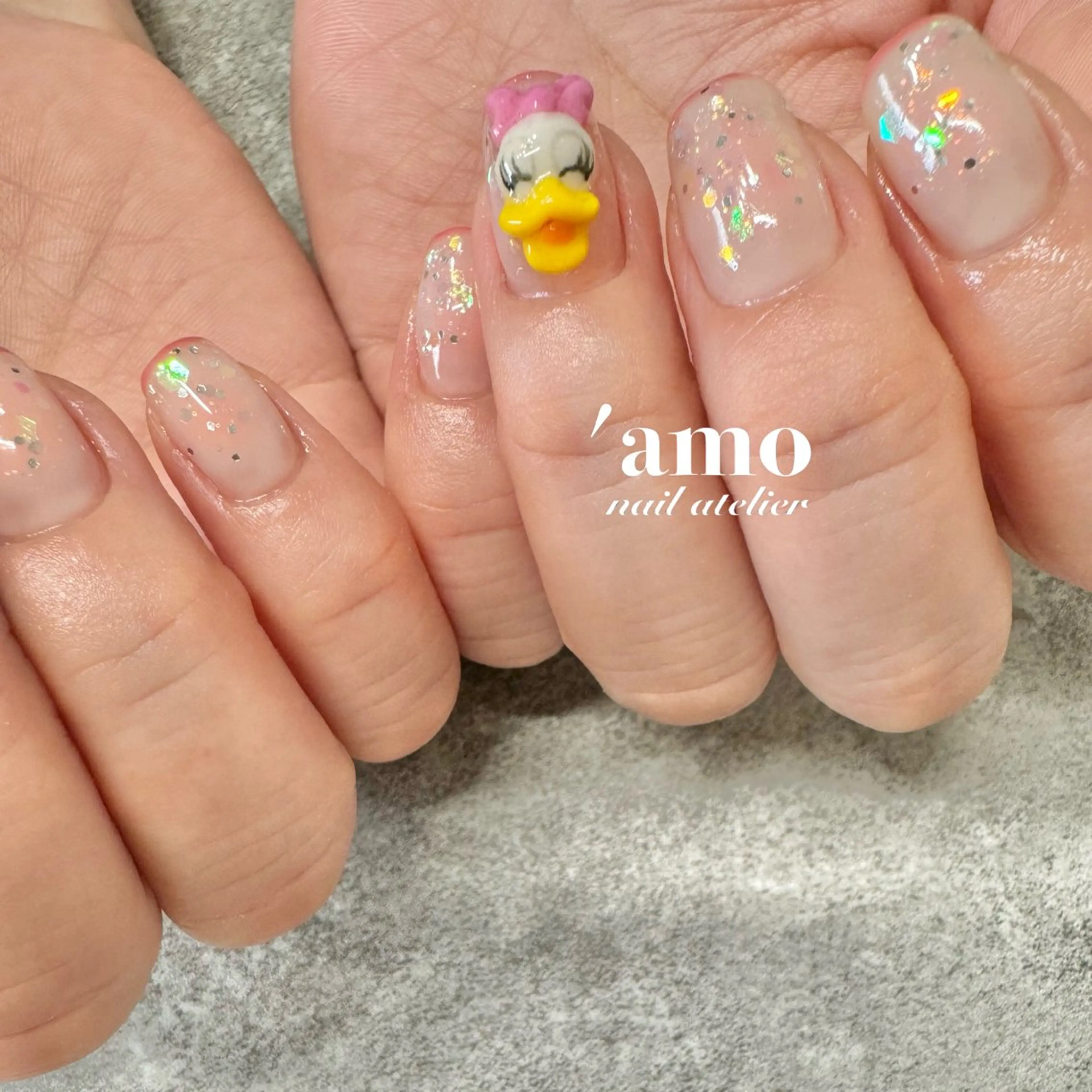 ネイル ハンドネイル 'amo nail atelierのネイルデザイン