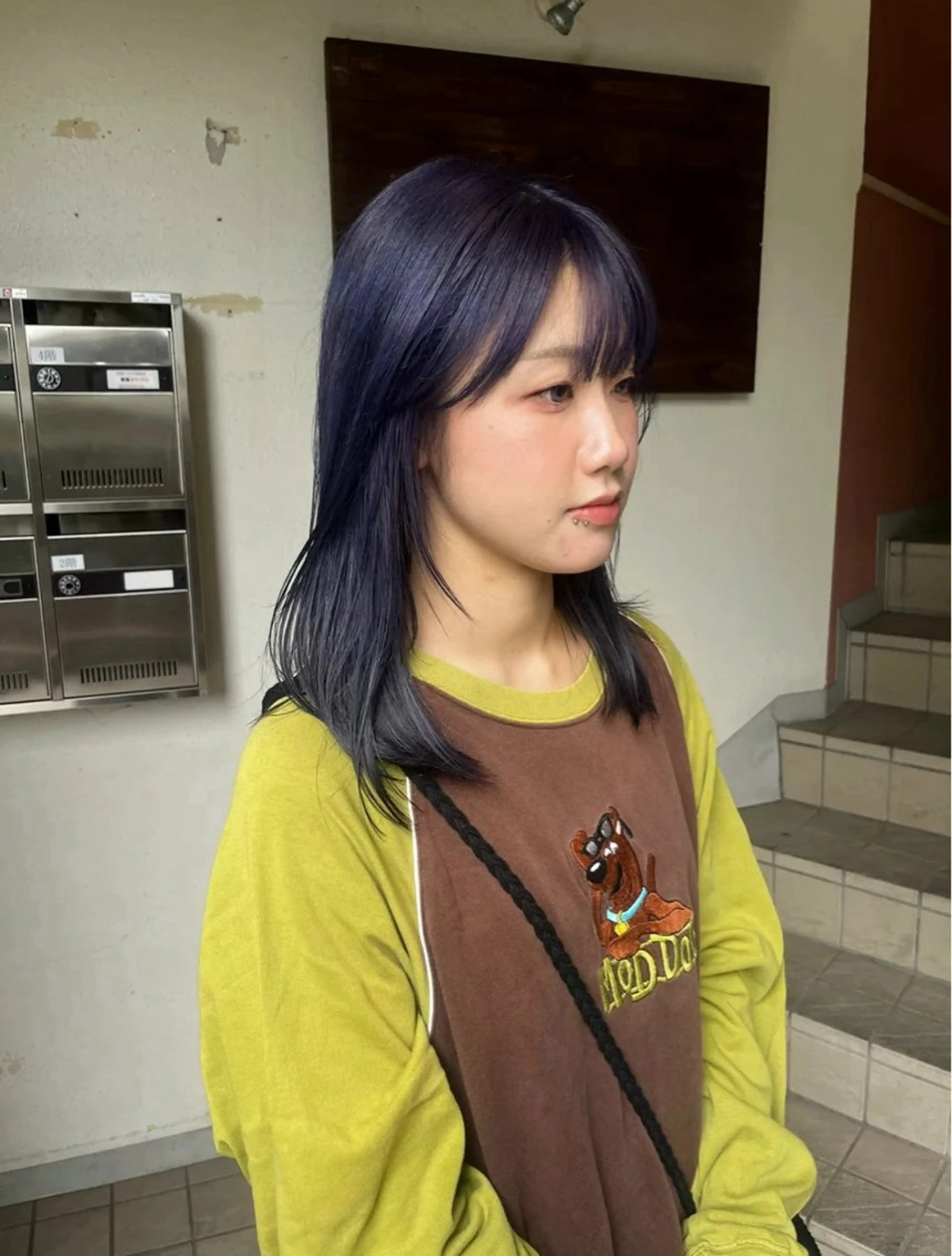 ミディアム ColetteHAIR the MORIOKA所属・コレットヘアー 大村環奈のヘアスタイル