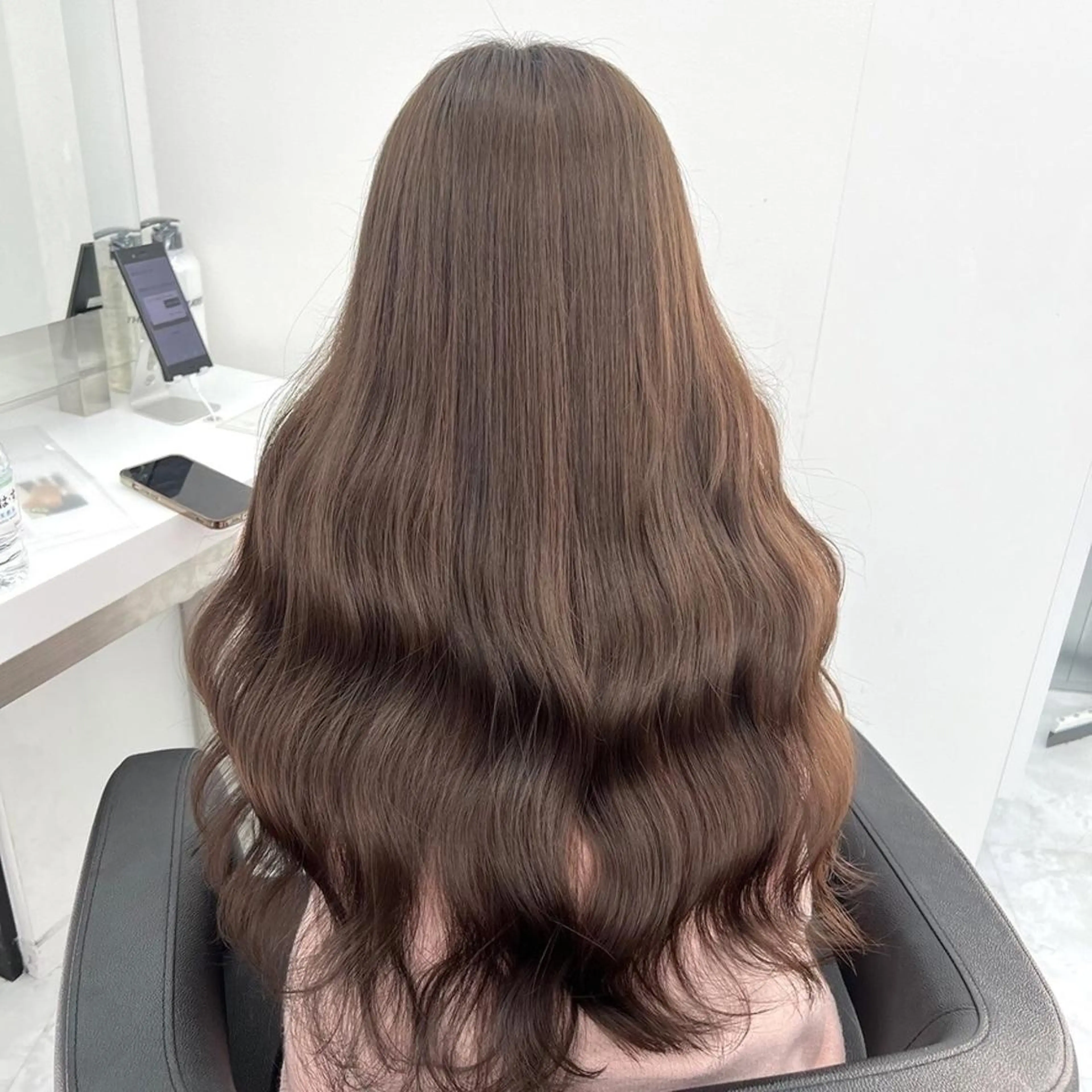 カラー 上野BABY💞 高発色暖色カラー💞のヘアスタイル