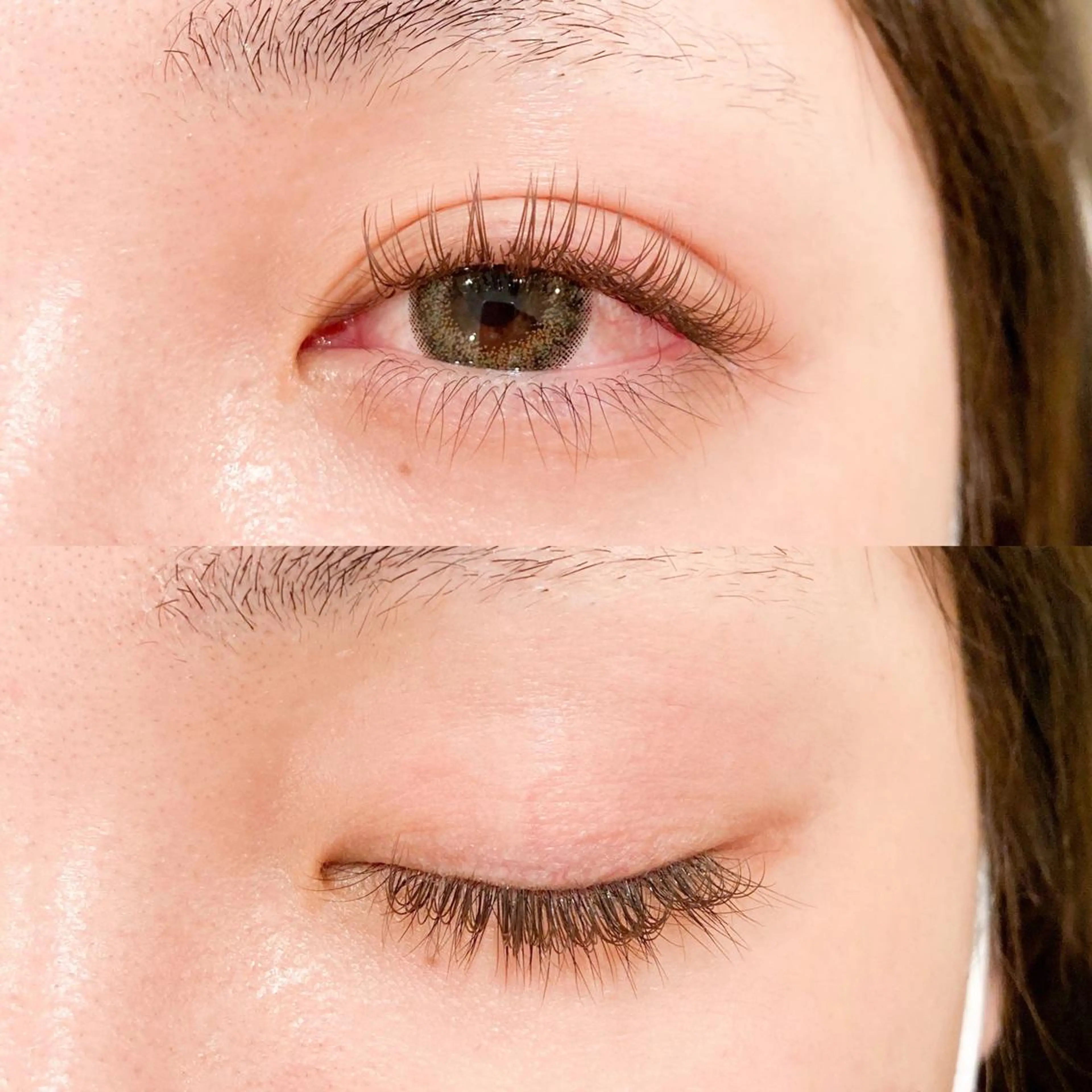 マツエク・マツパ ブラウンラッシュ カラーマツエク Dカール レイフィールド北名古屋所属・レイフィールド 服部のマツエク・マツパデザイン