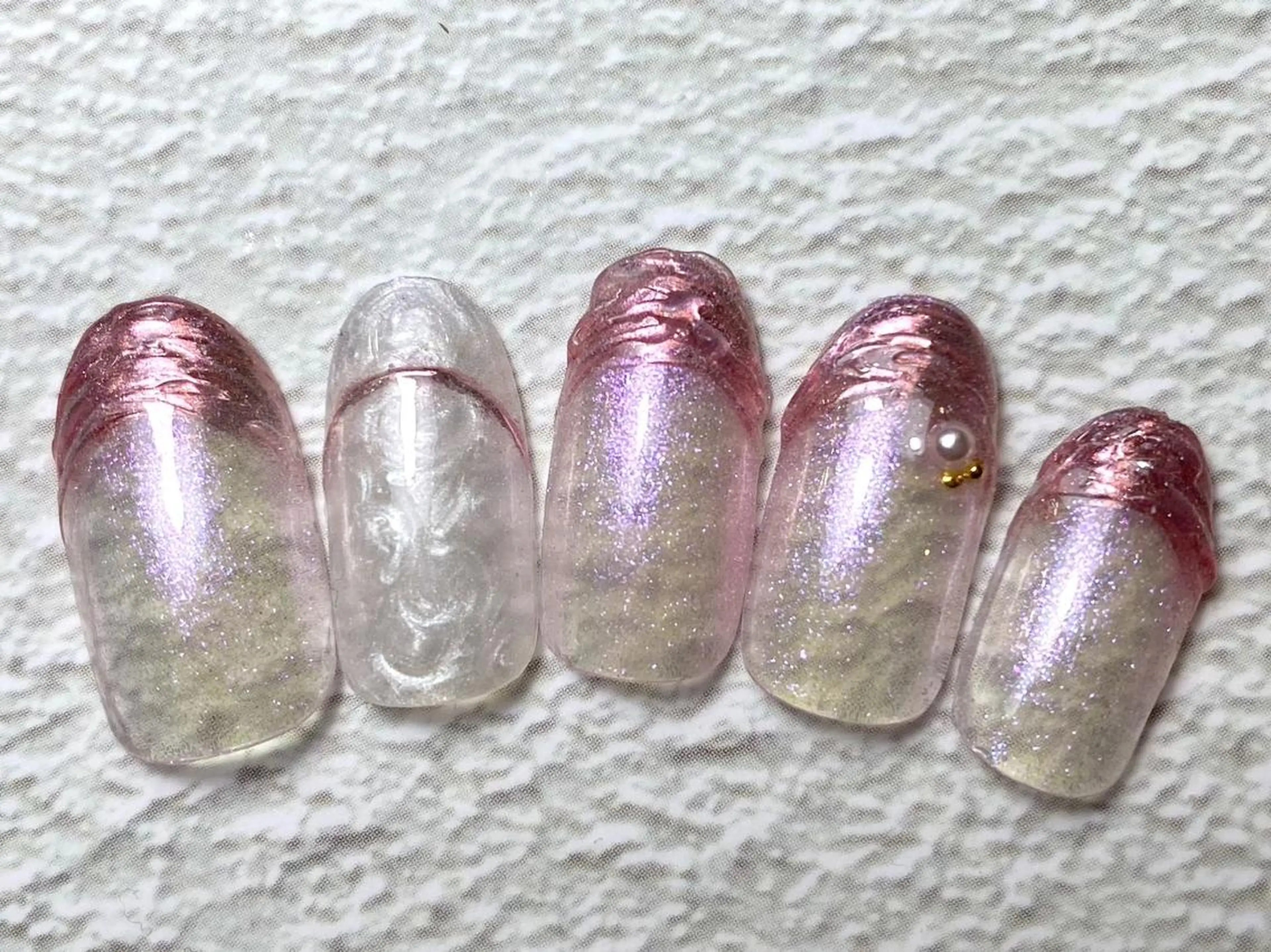ネイル ハンドネイル Ellie Nail Honamiのネイルデザイン