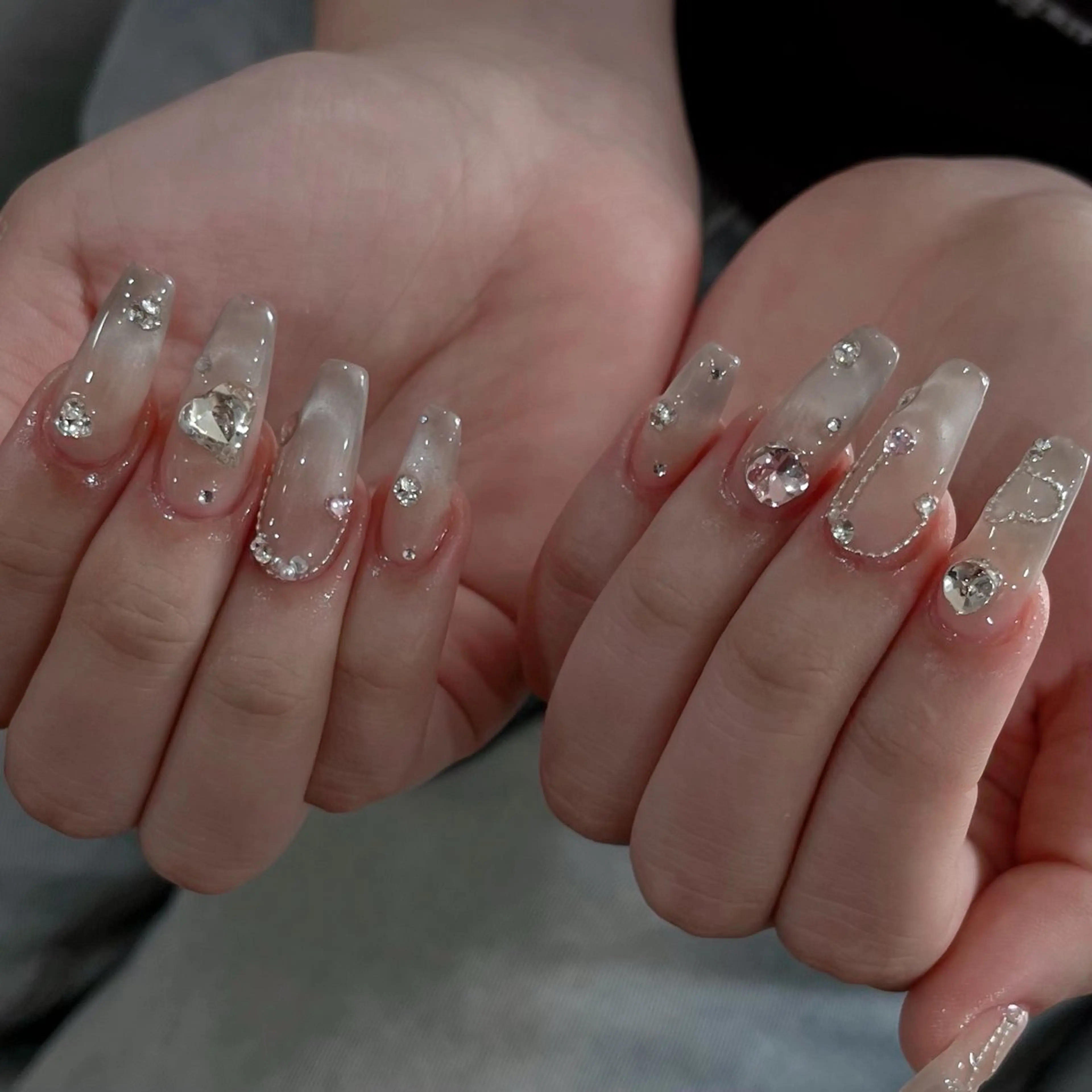 ネイル 韓国ネイル ワンホンネイル ハンドネイル ハンドケア Chang _Nailのネイルデザイン