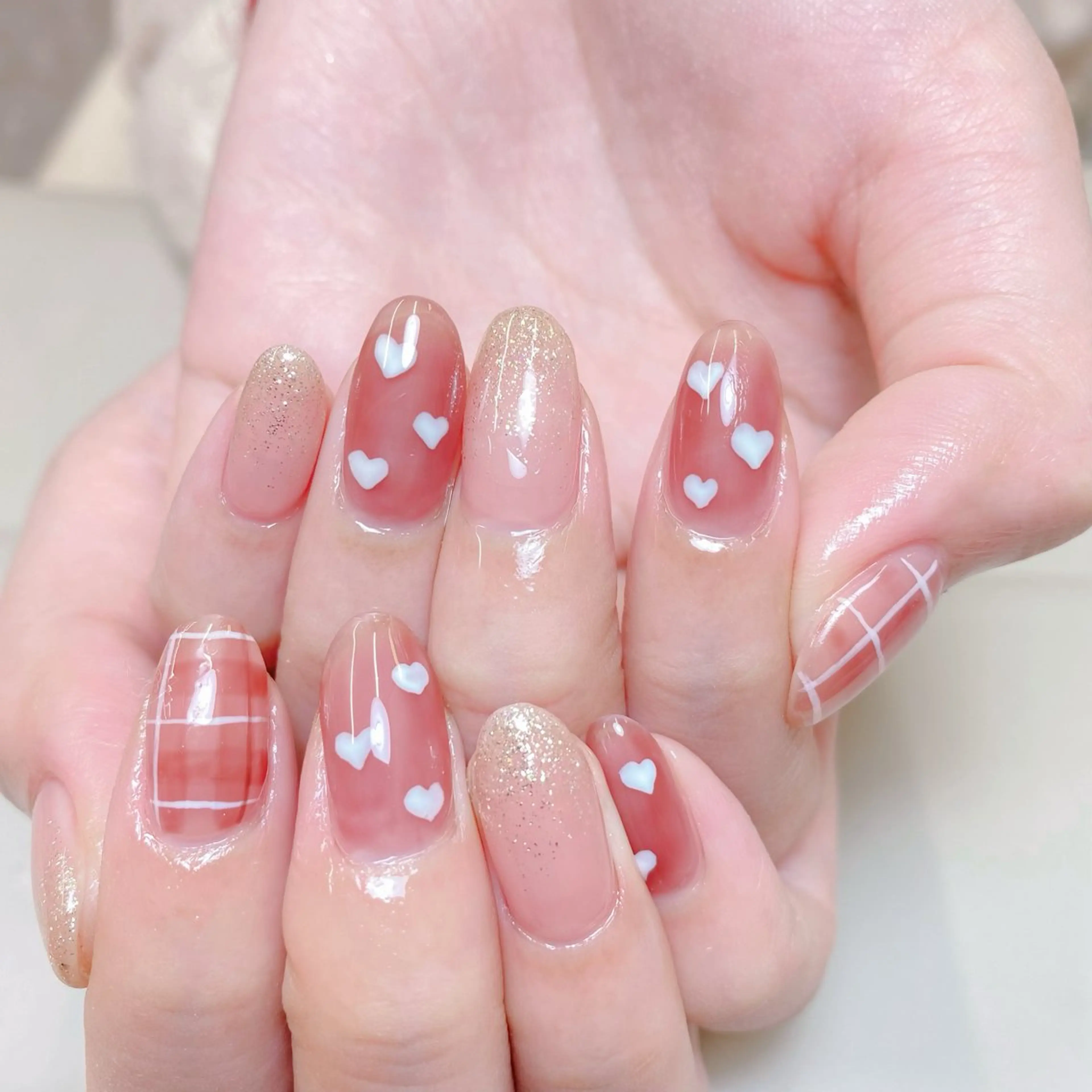 ネイル ハンドネイル AngelChris ビューティーサロン琳のネイルデザイン