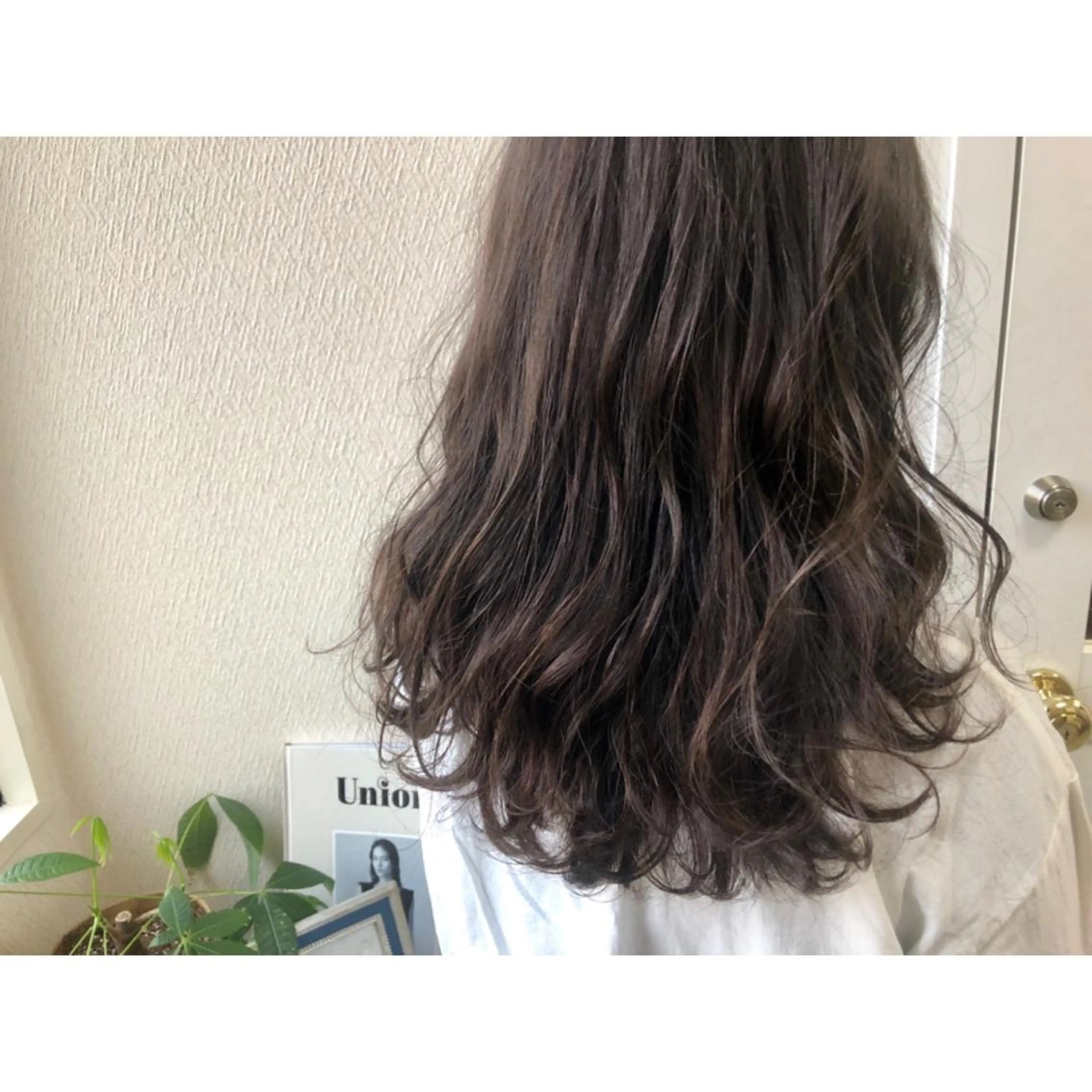ロング カラー アッシュ ブリーチ 透明感カラー ダブルカラー 江上拓郎/ショート /酸性ストレートのヘアスタイル