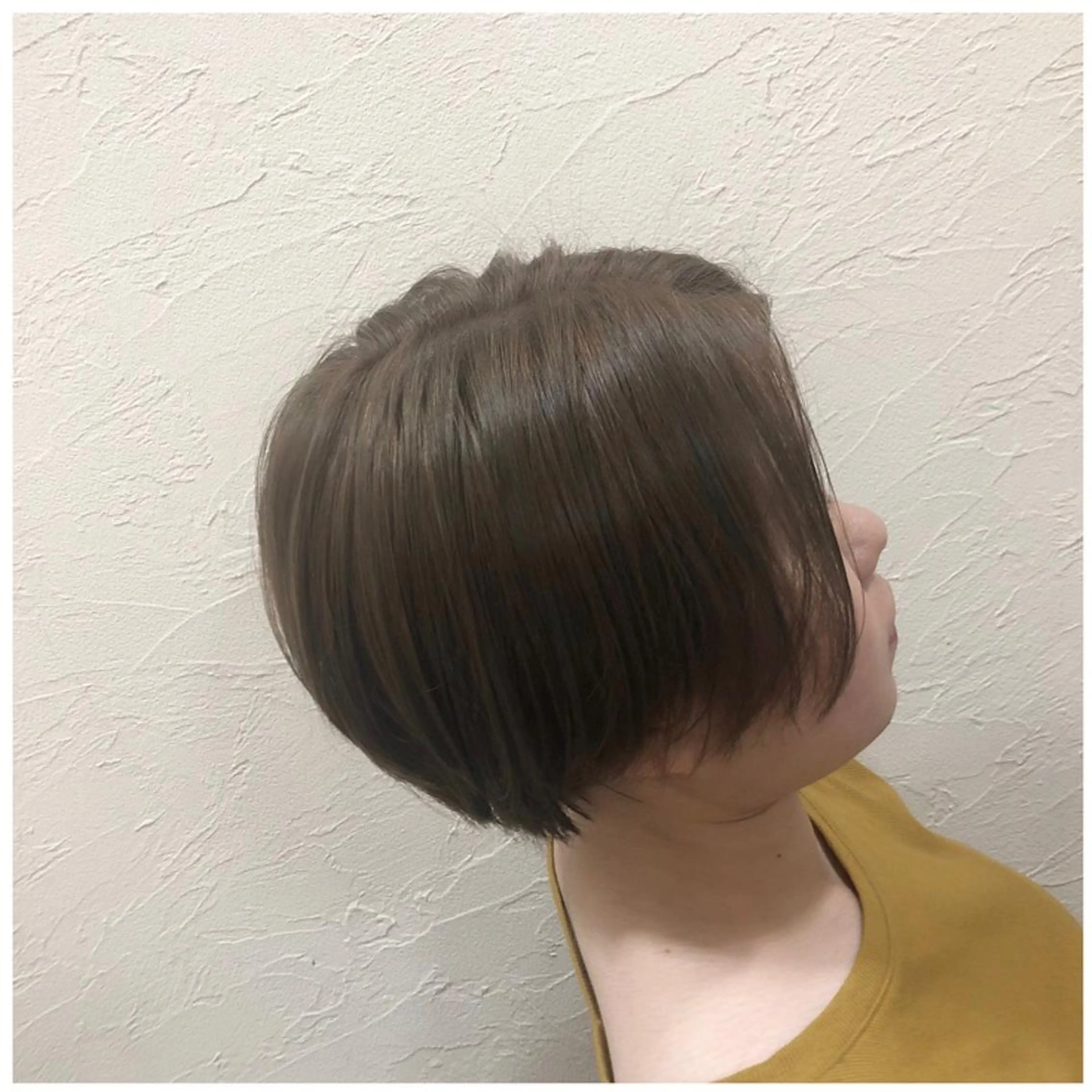 ショート カラー ヘアカラー トリートメント ENIF ヤマグチアツコのヘアスタイル