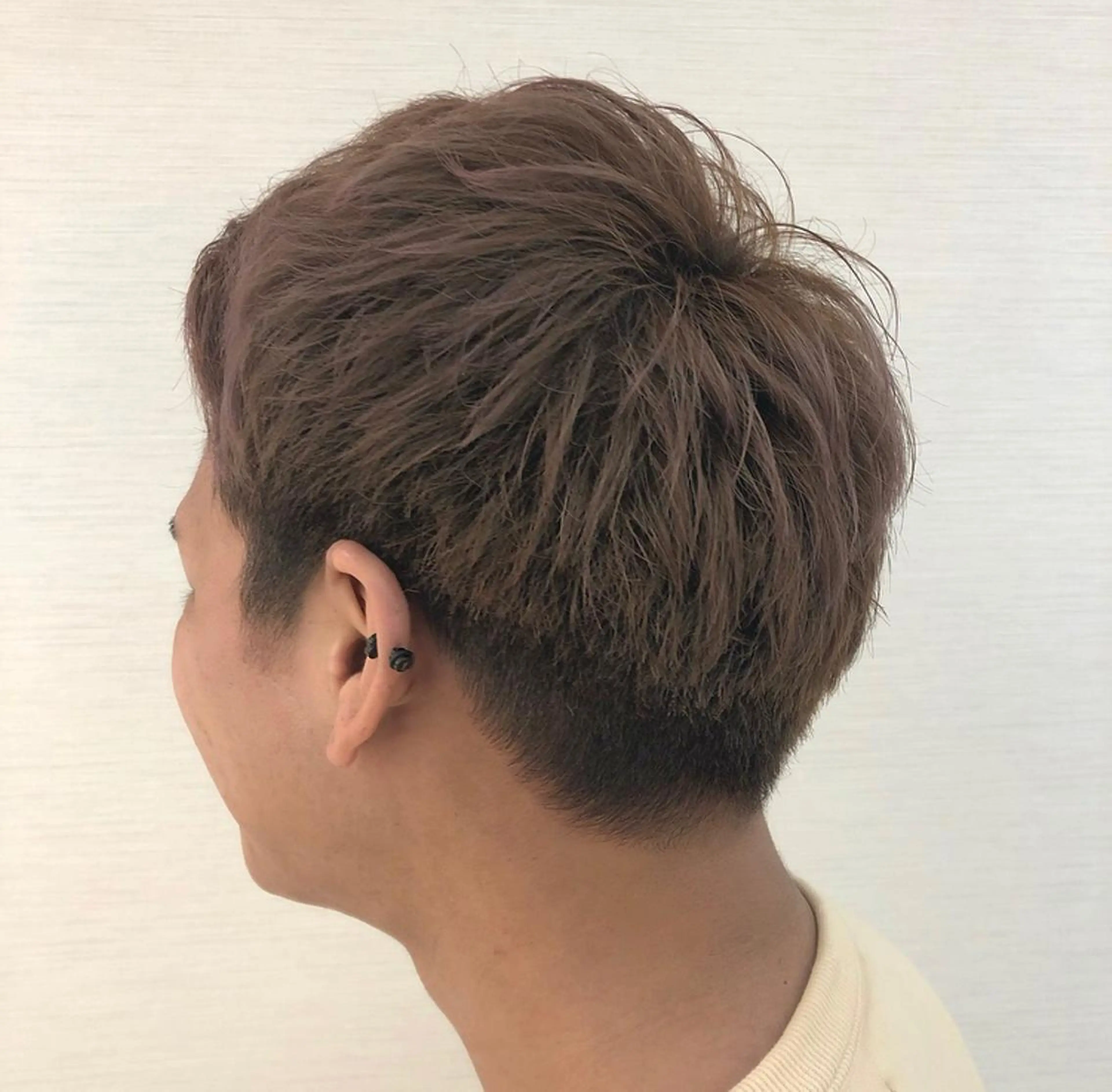 ショート カラー メンズ カット 大野 翼のヘアスタイル