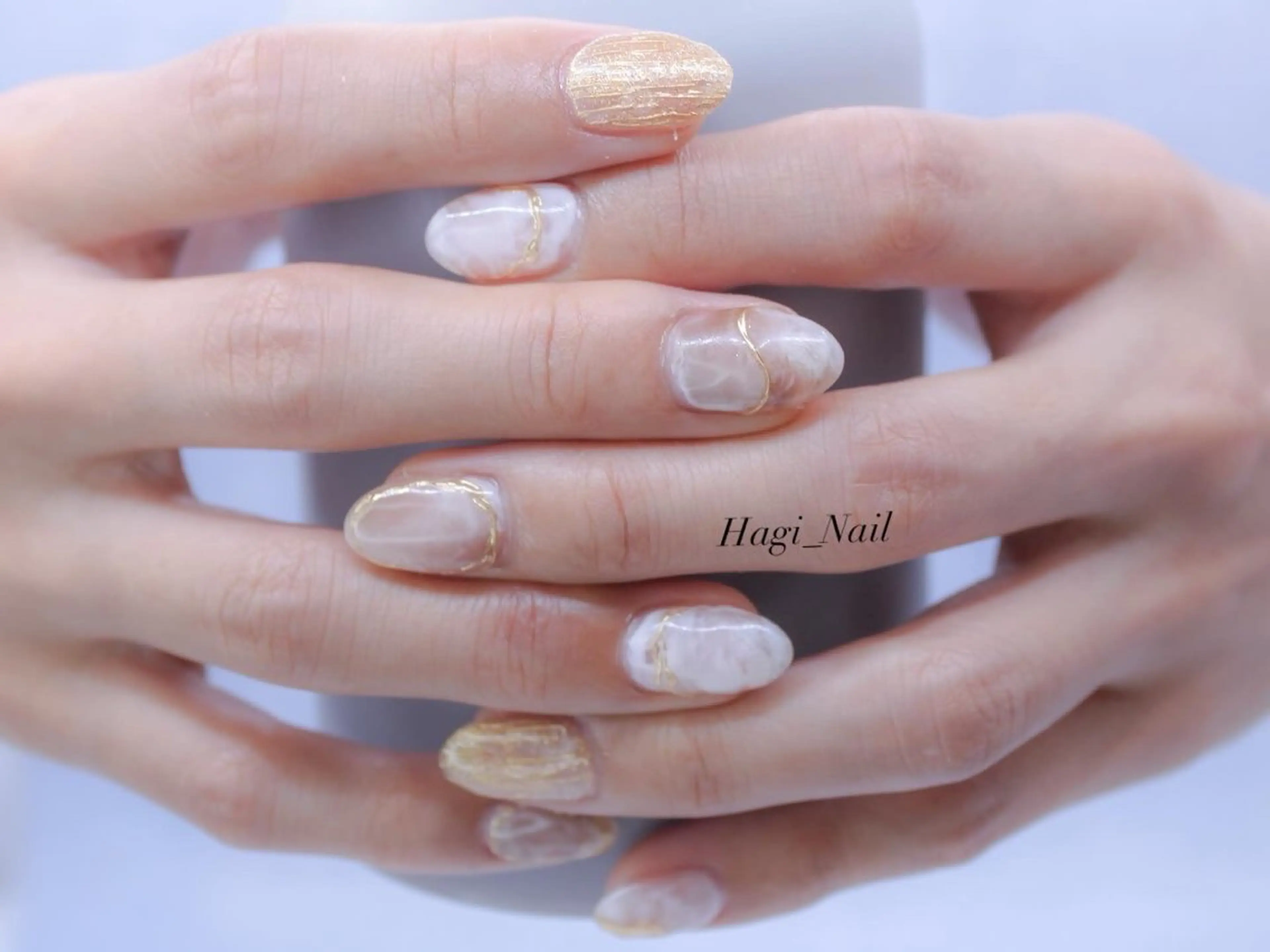 ネイル 持ち込み Hagi_ Nailのネイルデザイン