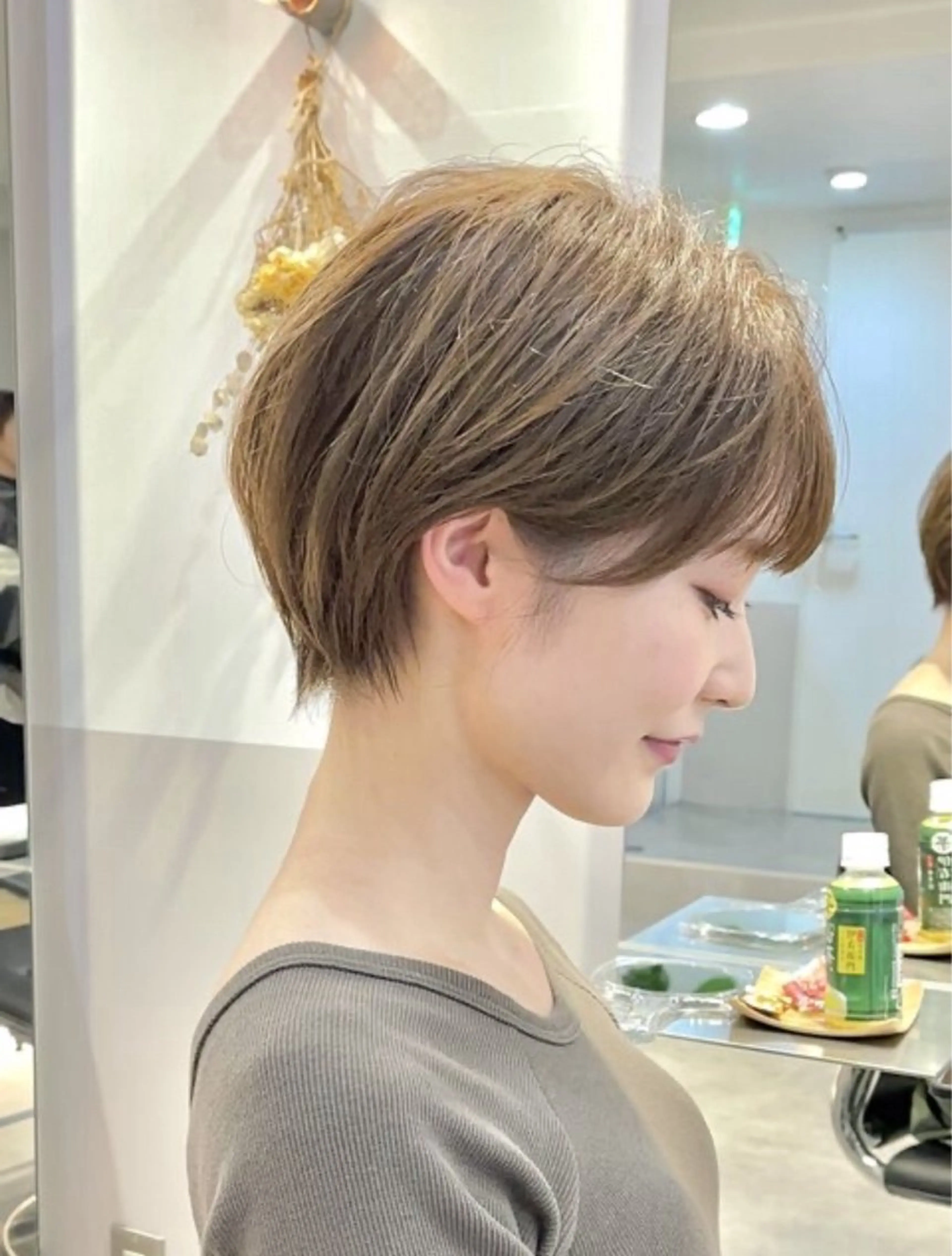 ショート ショートヘア あいこ/レイヤー カット🌷銀座のヘアスタイル