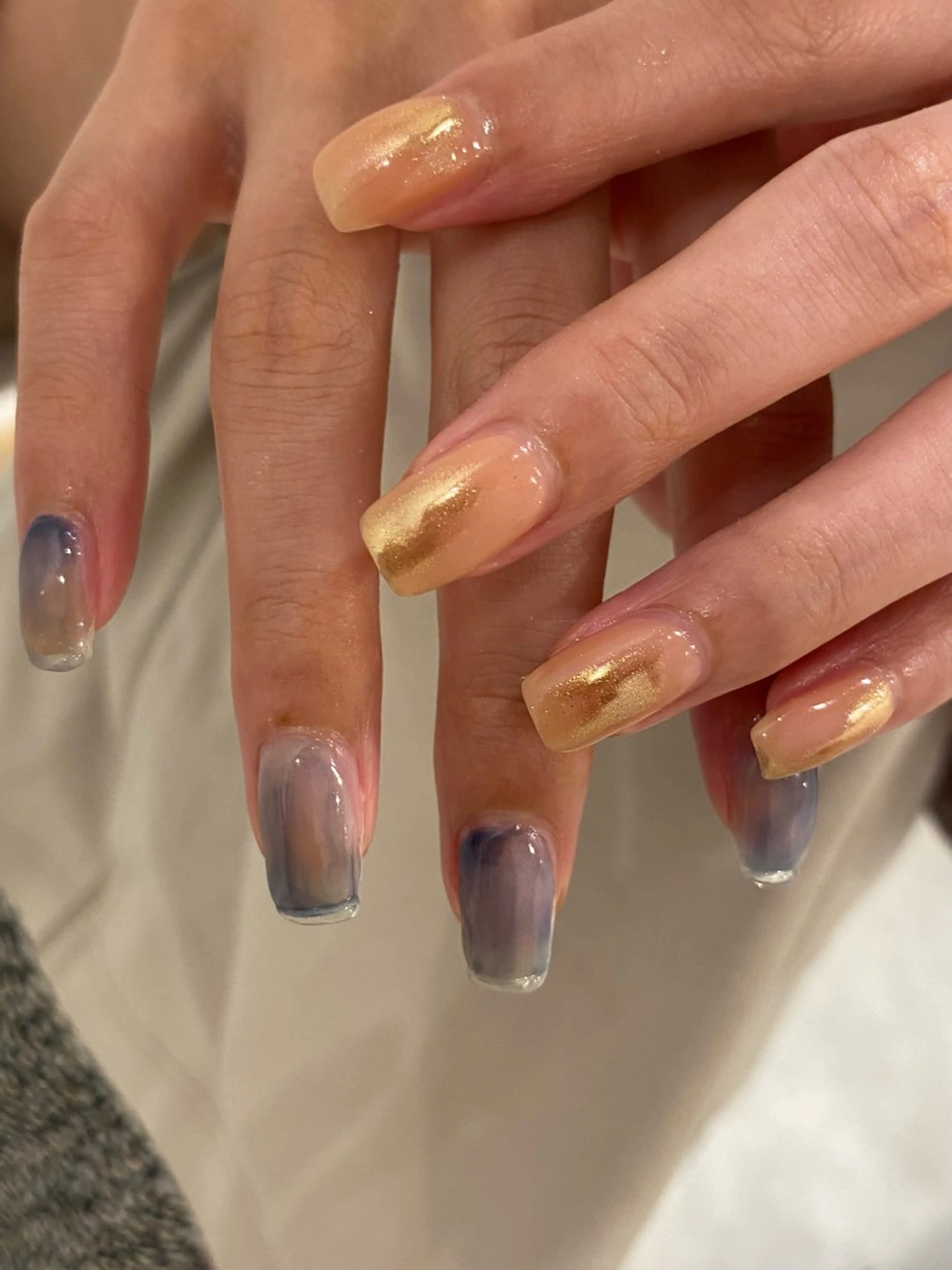 ネイル ニュアンスネイル ハンドネイル Ann. nail.tokyo所属・Ann nailのネイルデザイン