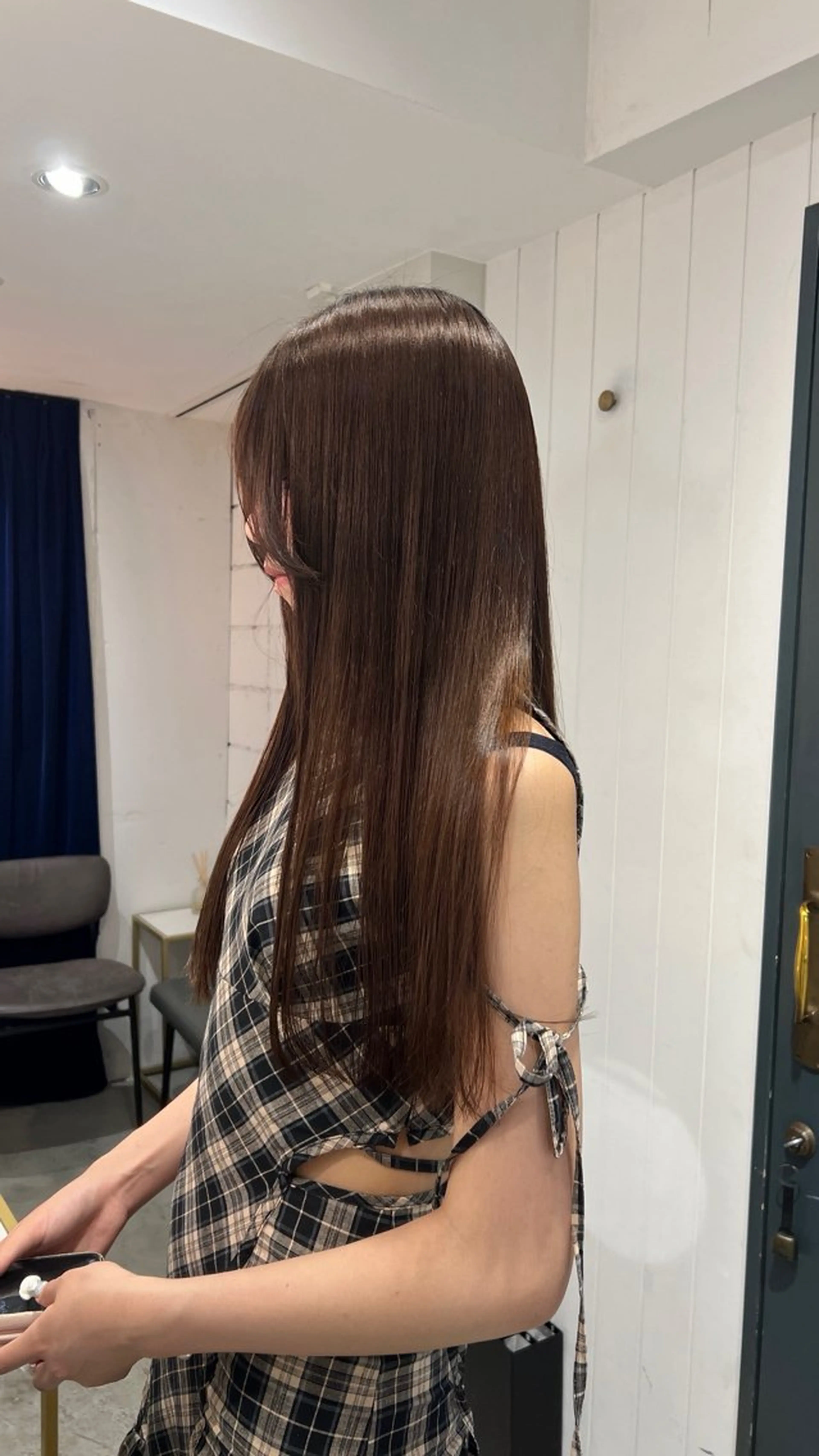 ロング カラー 縮毛矯正 ☆ 透明感カラー HARUKA ☆のヘアスタイル