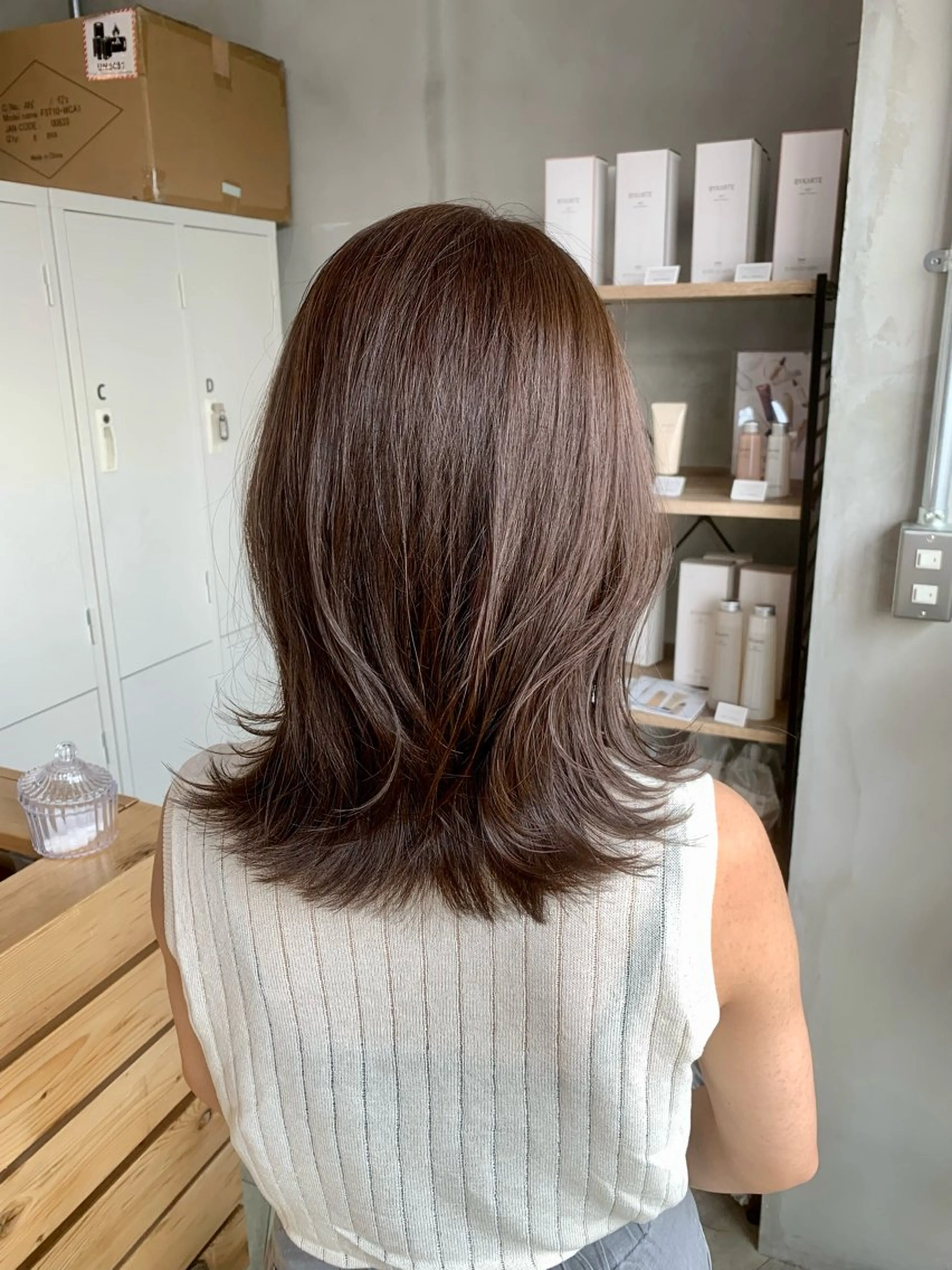 🎀カット＋透明感艶カラー＋バイカルテフルコーストリートメント🎀の写真