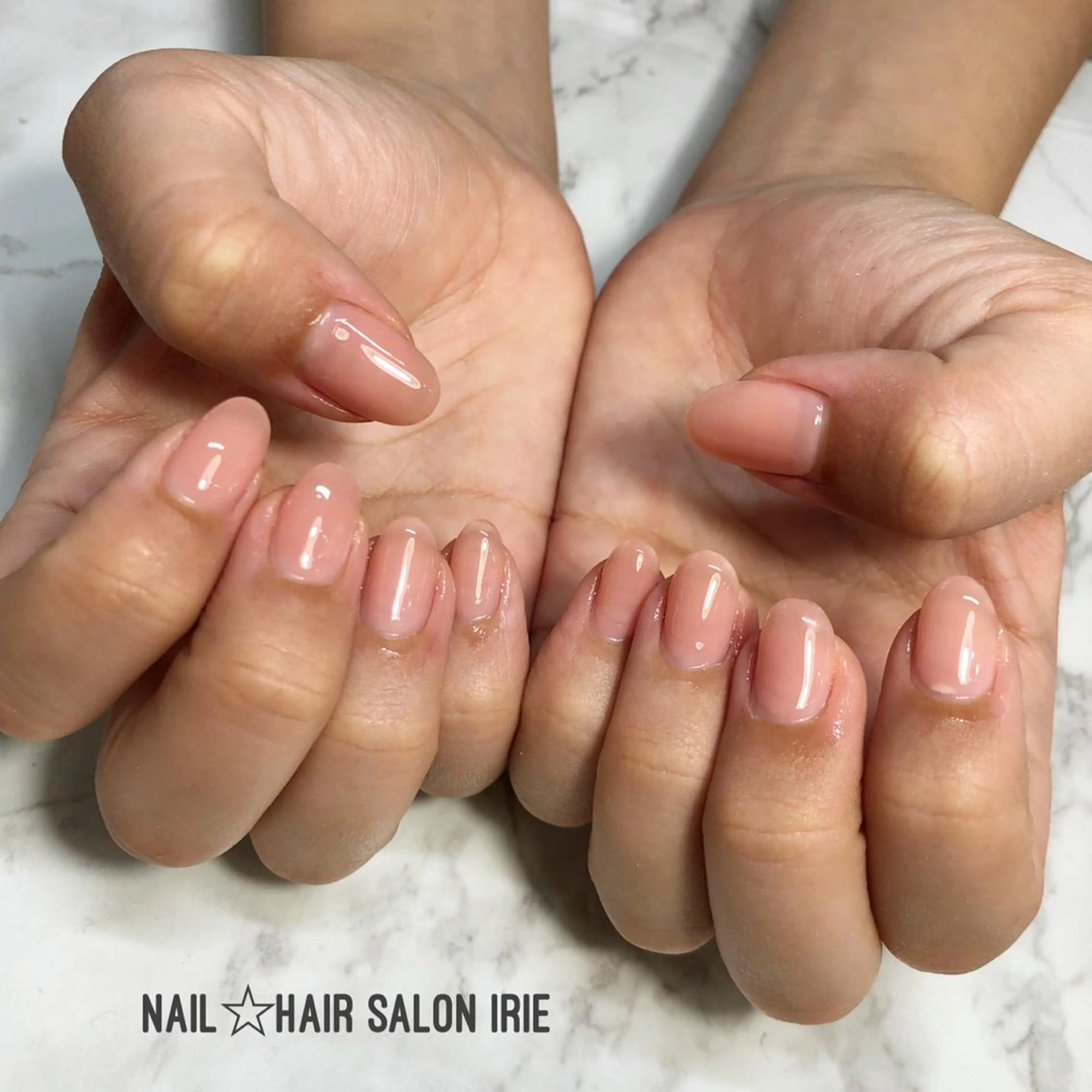ネイル ハンドネイル ハンドケア Hair salon Irie所属・與儀 知佳のネイルデザイン