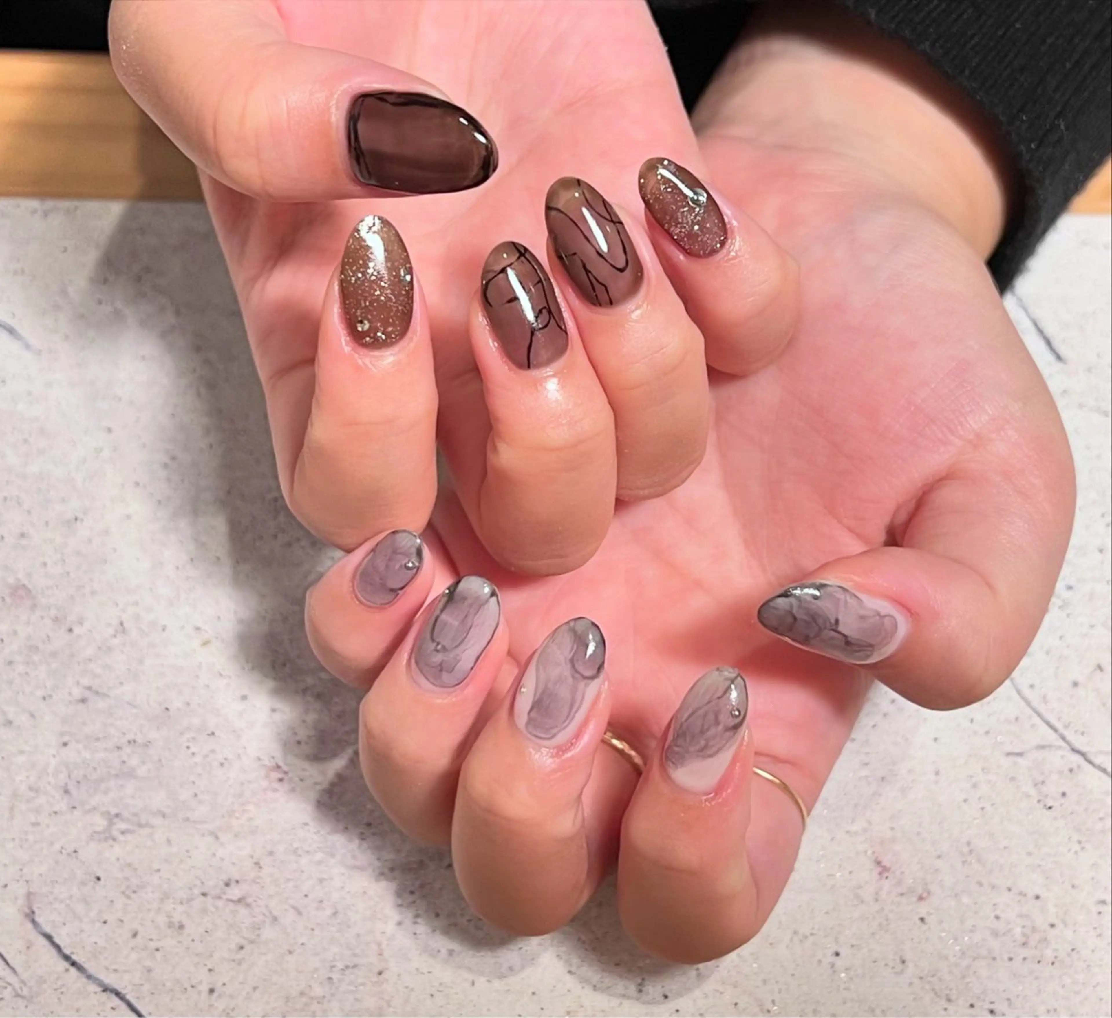 ネイル ハンドネイル charmant nailのネイルデザイン