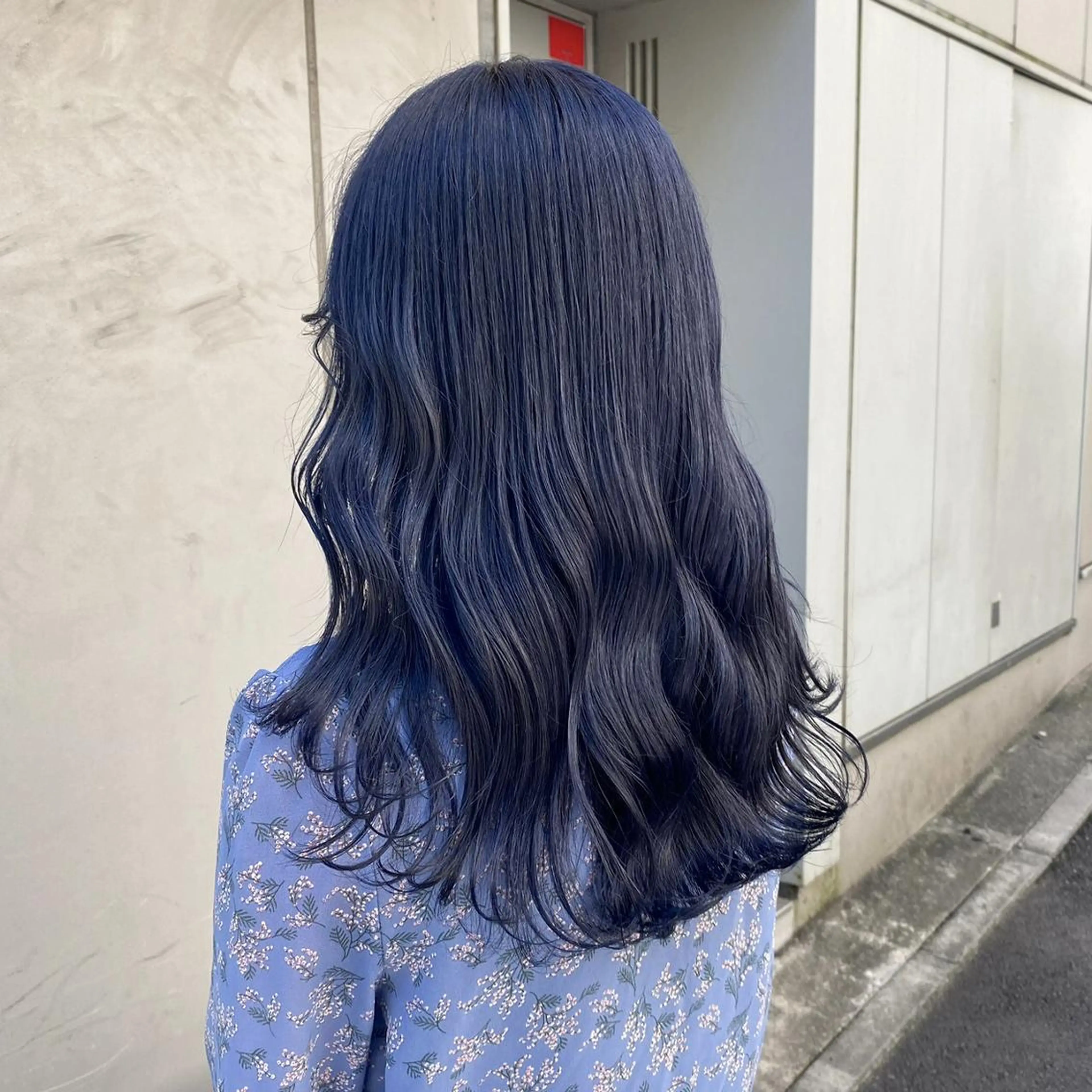 ミディアム 🤍韓国寒色カラー 🤍MADOKAのヘアスタイル