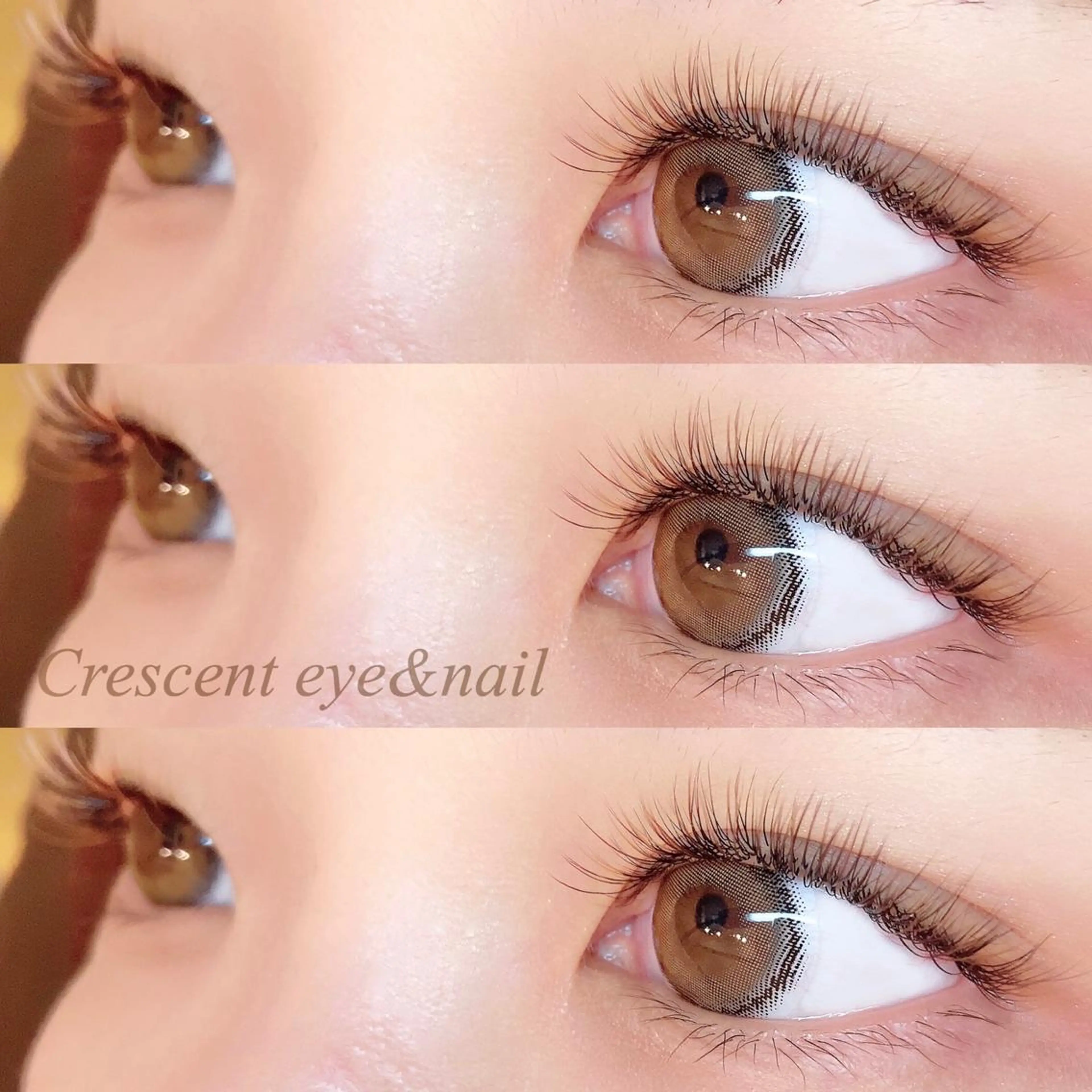 マツエク・マツパ パリジェンヌラッシュリフト Crescent Eye  大橋店のマツエク・マツパデザイン
