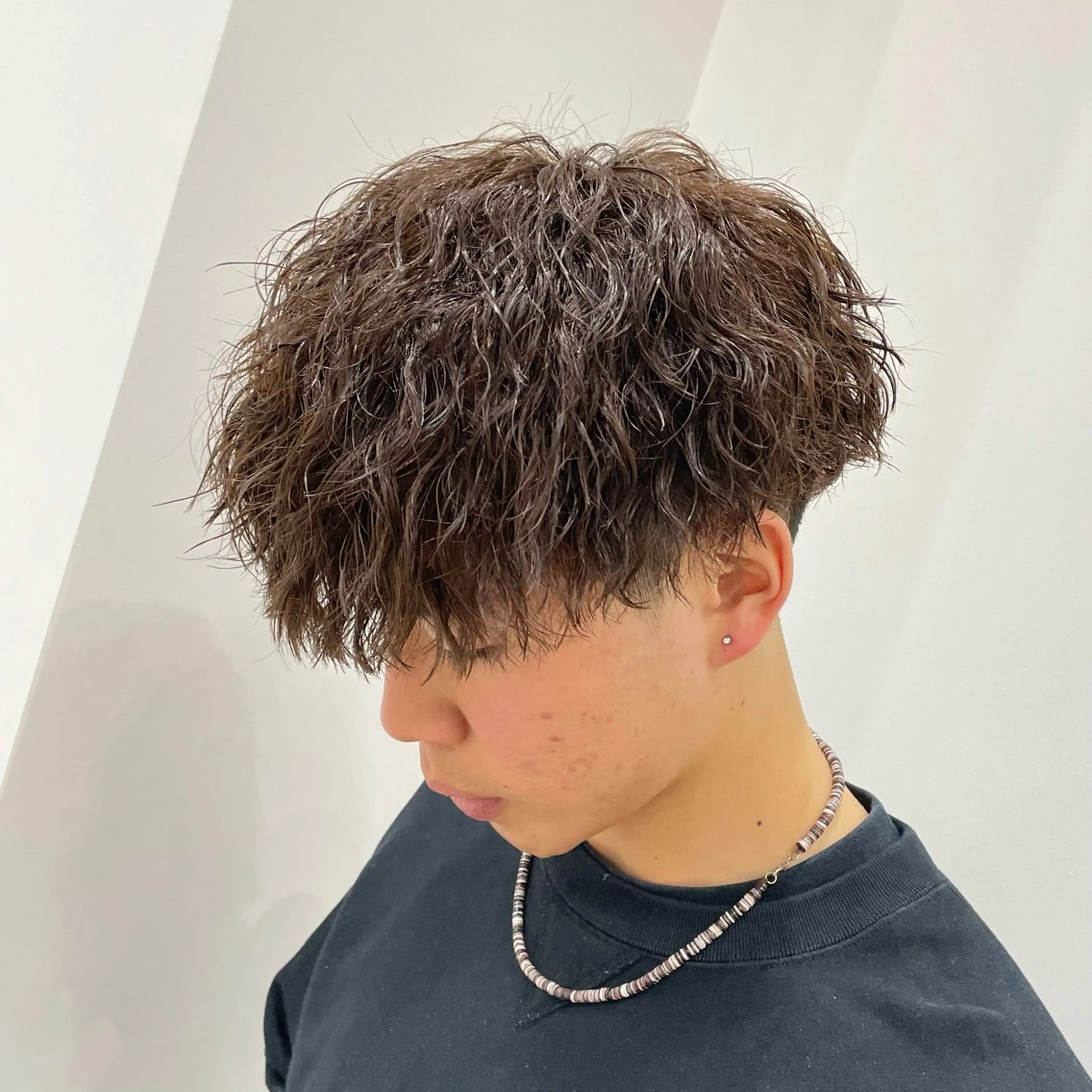 パーマ 🔥縦落ちツイスパ 🔥鈴木健紀のヘアスタイル