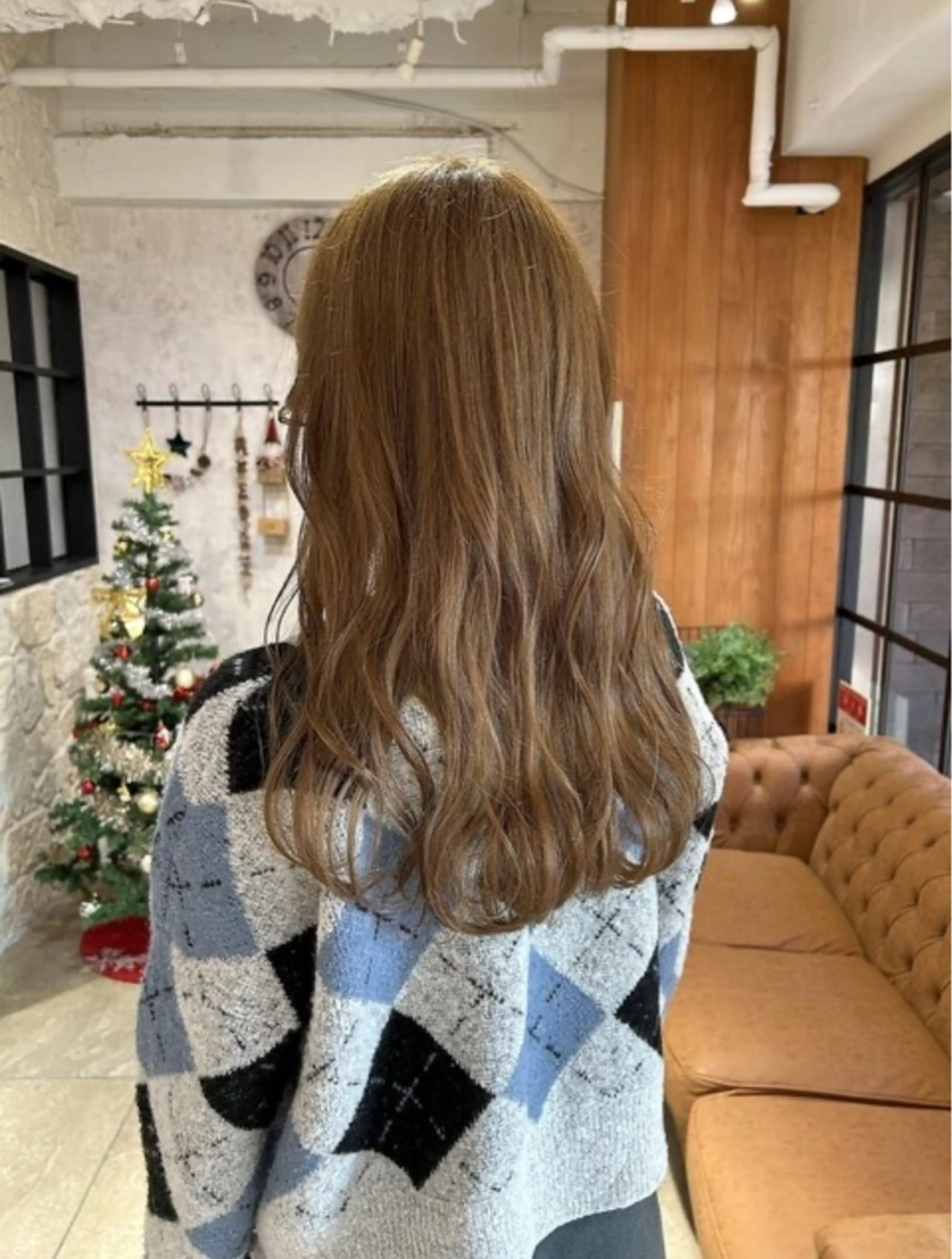 前髪カット＋コテ巻き・アイロン⸜🌷︎⸝‍の写真