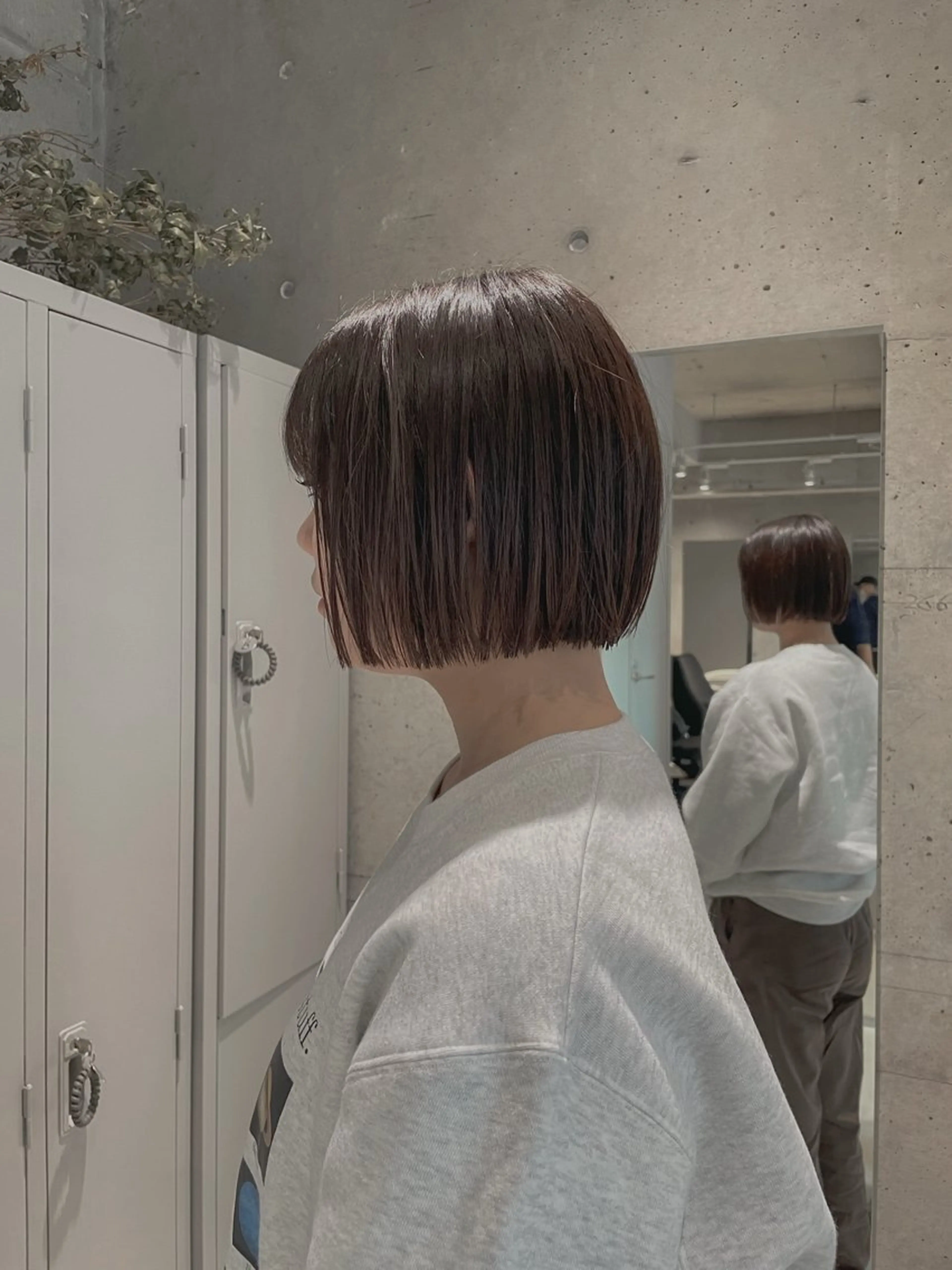 ミディアム カラー カット トリートメント 艶髪推し🌿🫧 yukakoのヘアスタイル