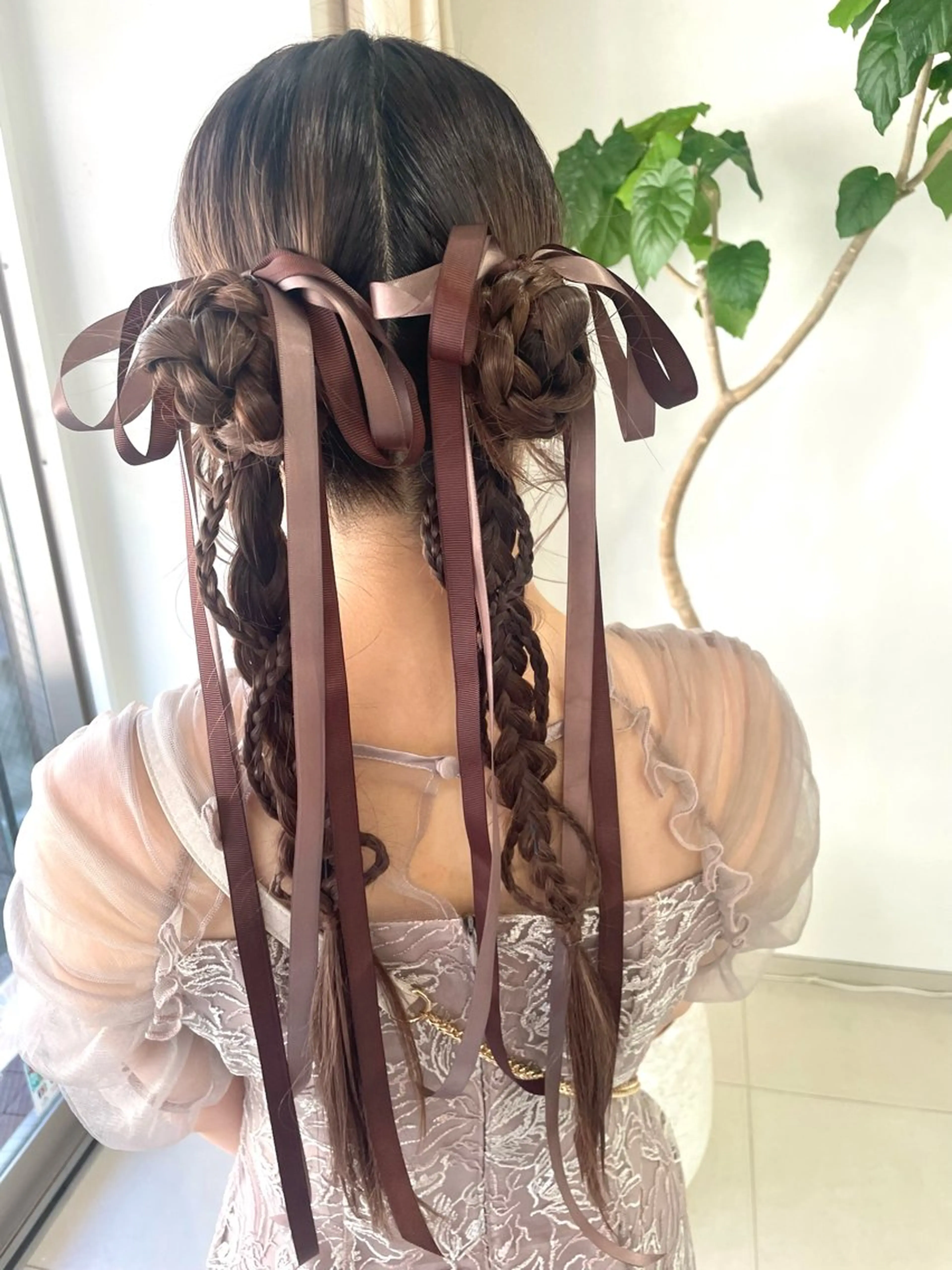 ロング ヘアアレンジ ヘアセット ヘアセット/髪質改善 🌿 長 若奈のヘアスタイル
