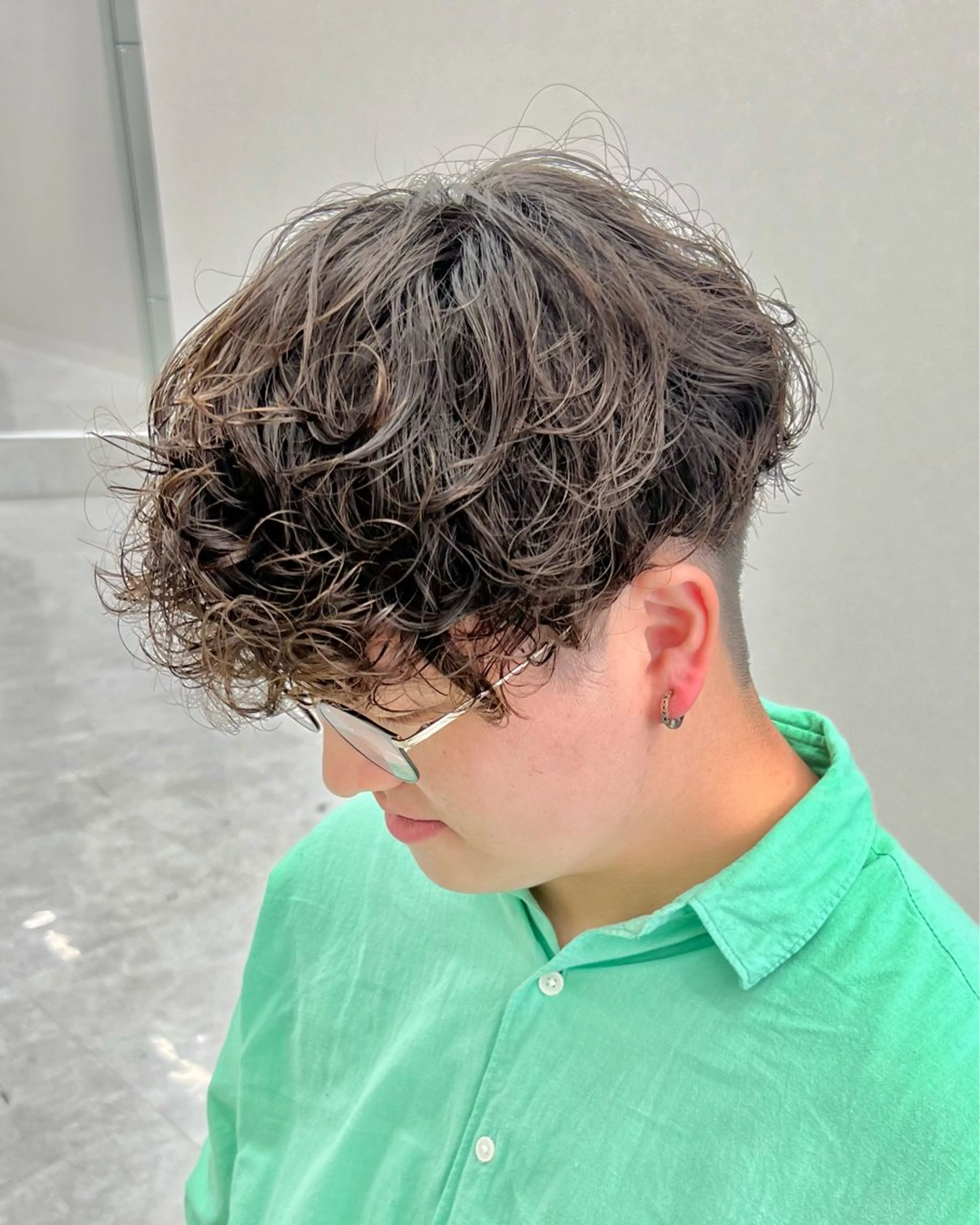 パーマ メンズ カット パーマ トリートメント ヘッドスパ ヘアセット シャドウパーマ/ メンズ/KENTAのヘアスタイル