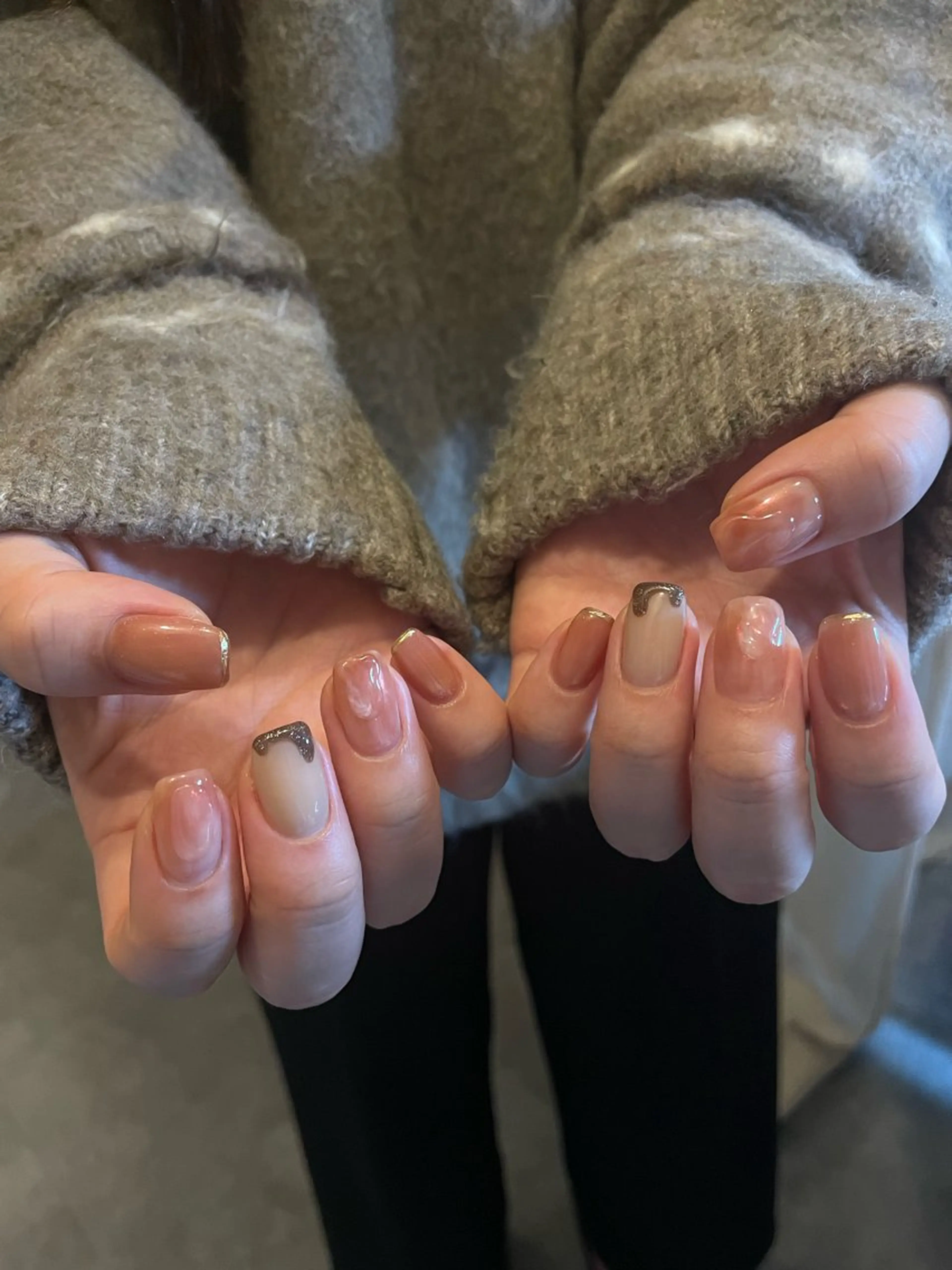 ネイル バレンタイン ハンドネイル roof nailのネイルデザイン