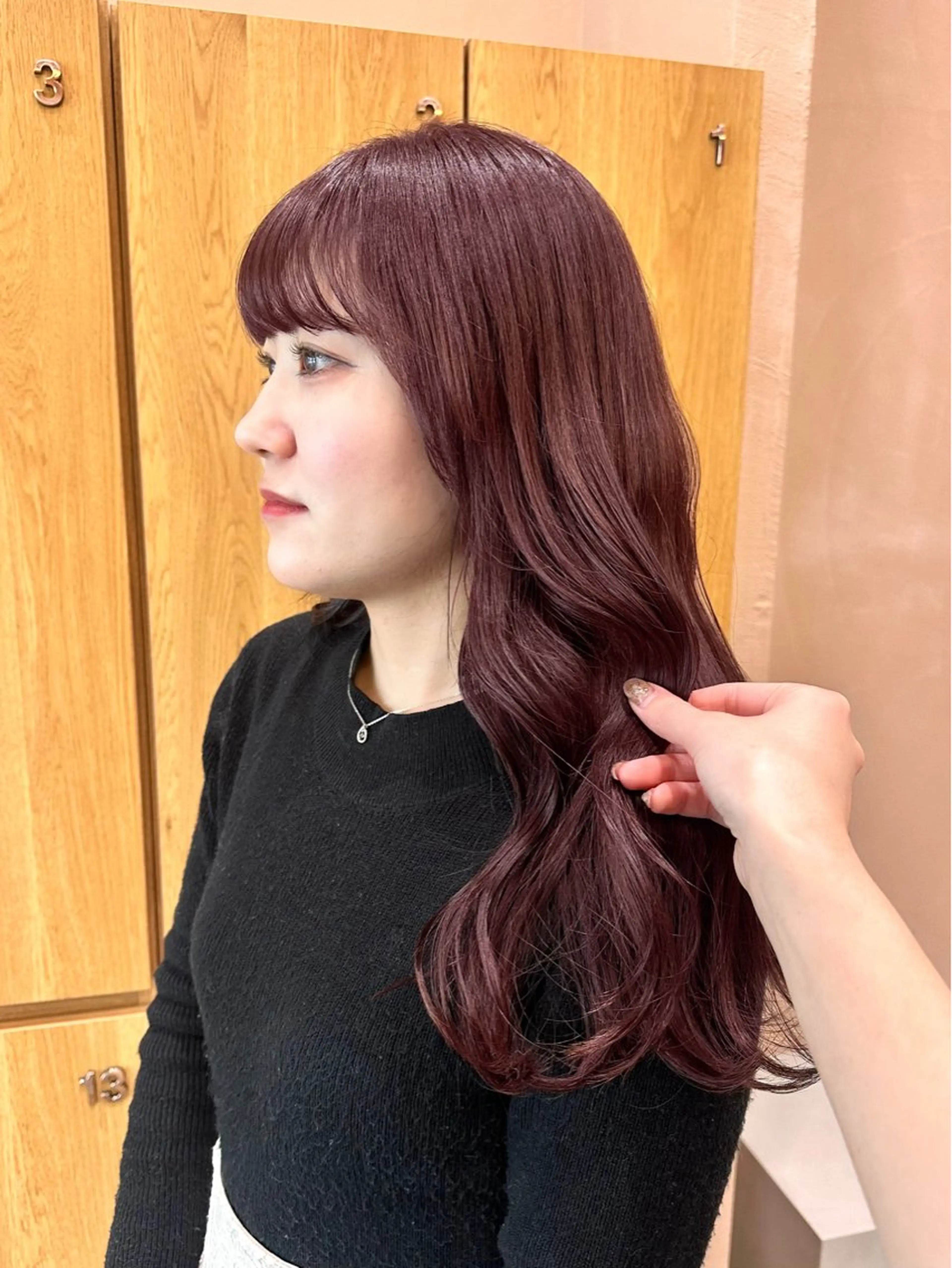 ロング カラー カット ヘアカラー トリートメント 💖🌷越後 遥🌷💖のヘアスタイル