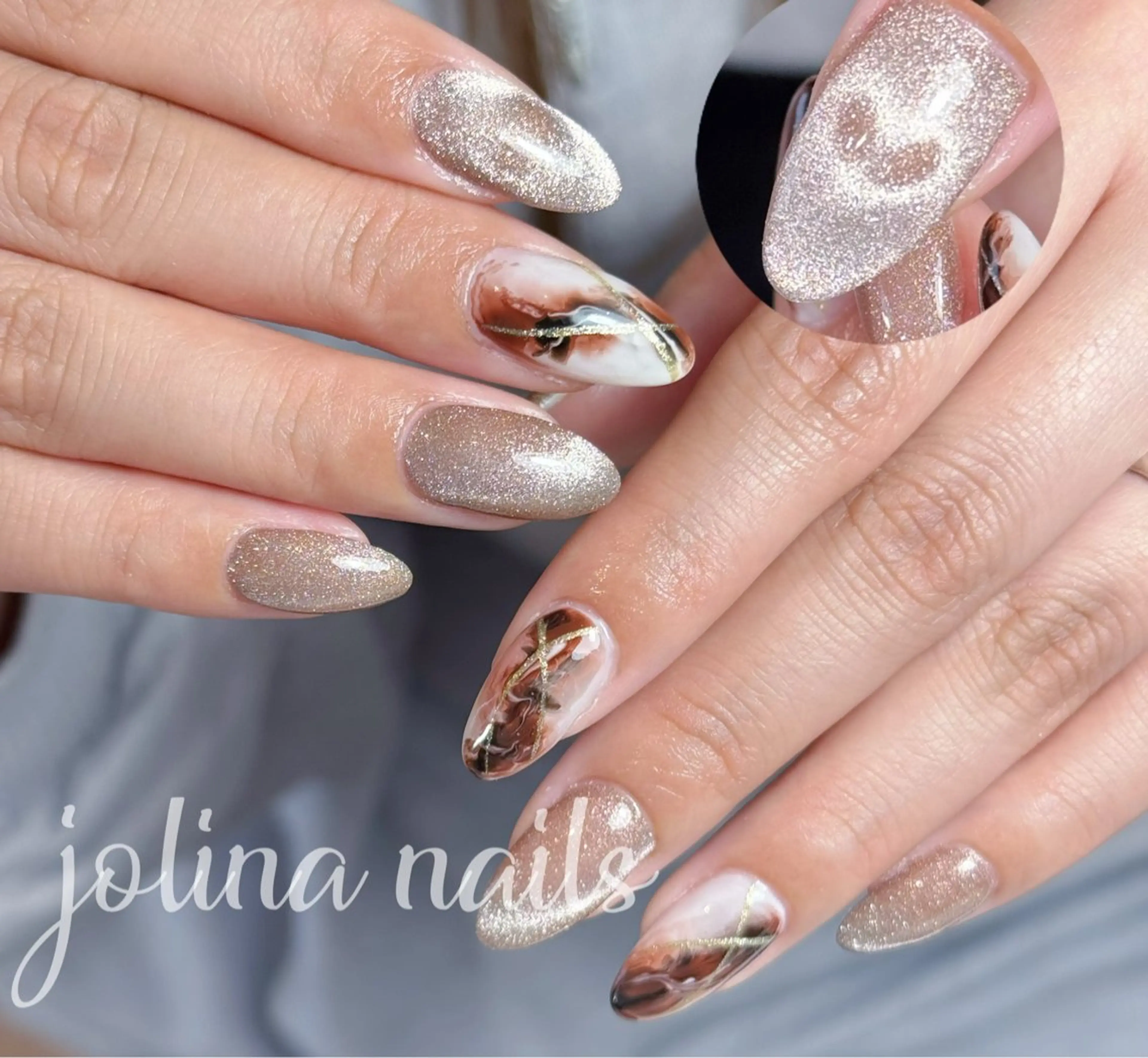 ネイル ハンドネイル jolina nails鶴見店のネイルデザイン