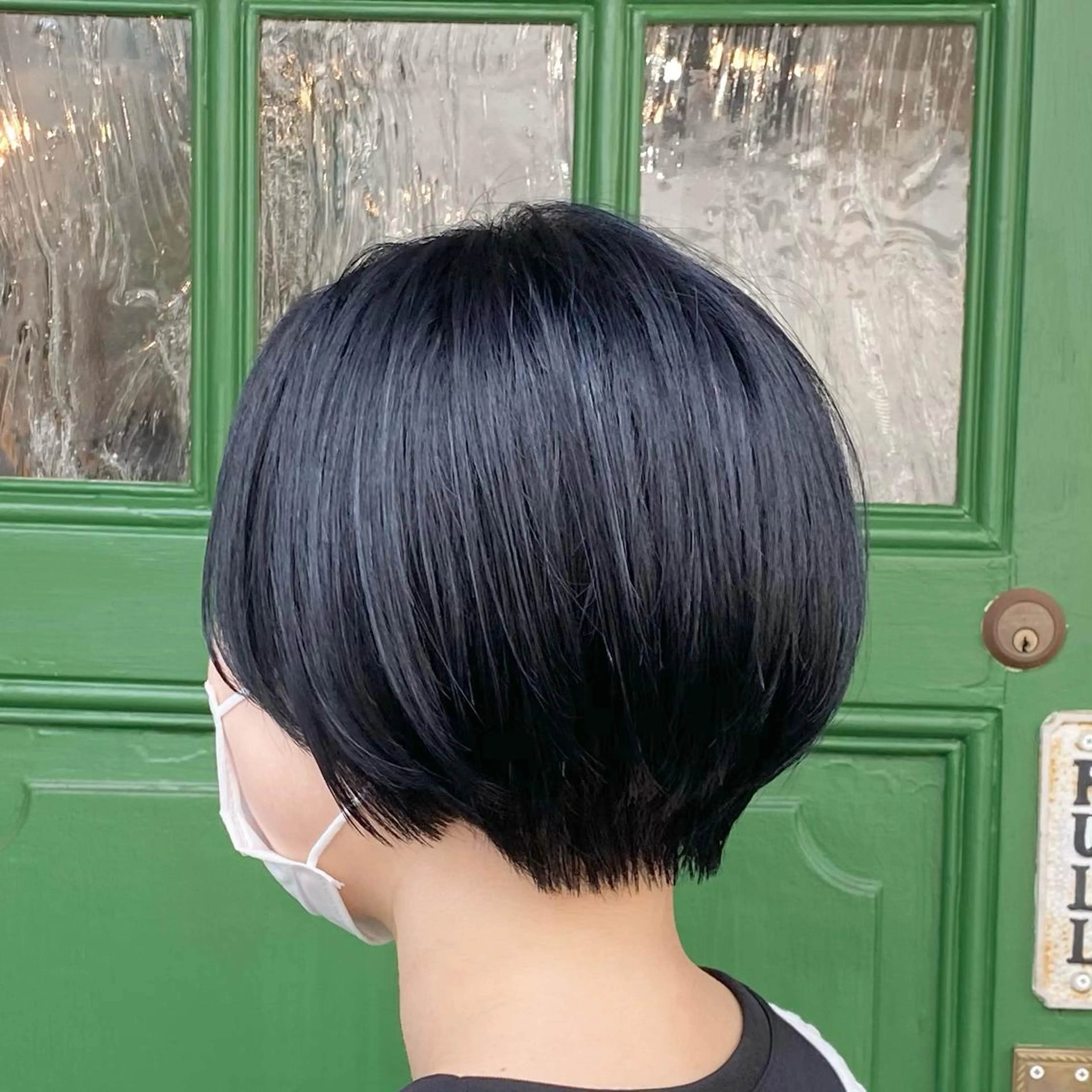 ショート ボブ ショートヘア トリートメント ヘッドスパ BRITS 渡辺 菜々子のヘアスタイル