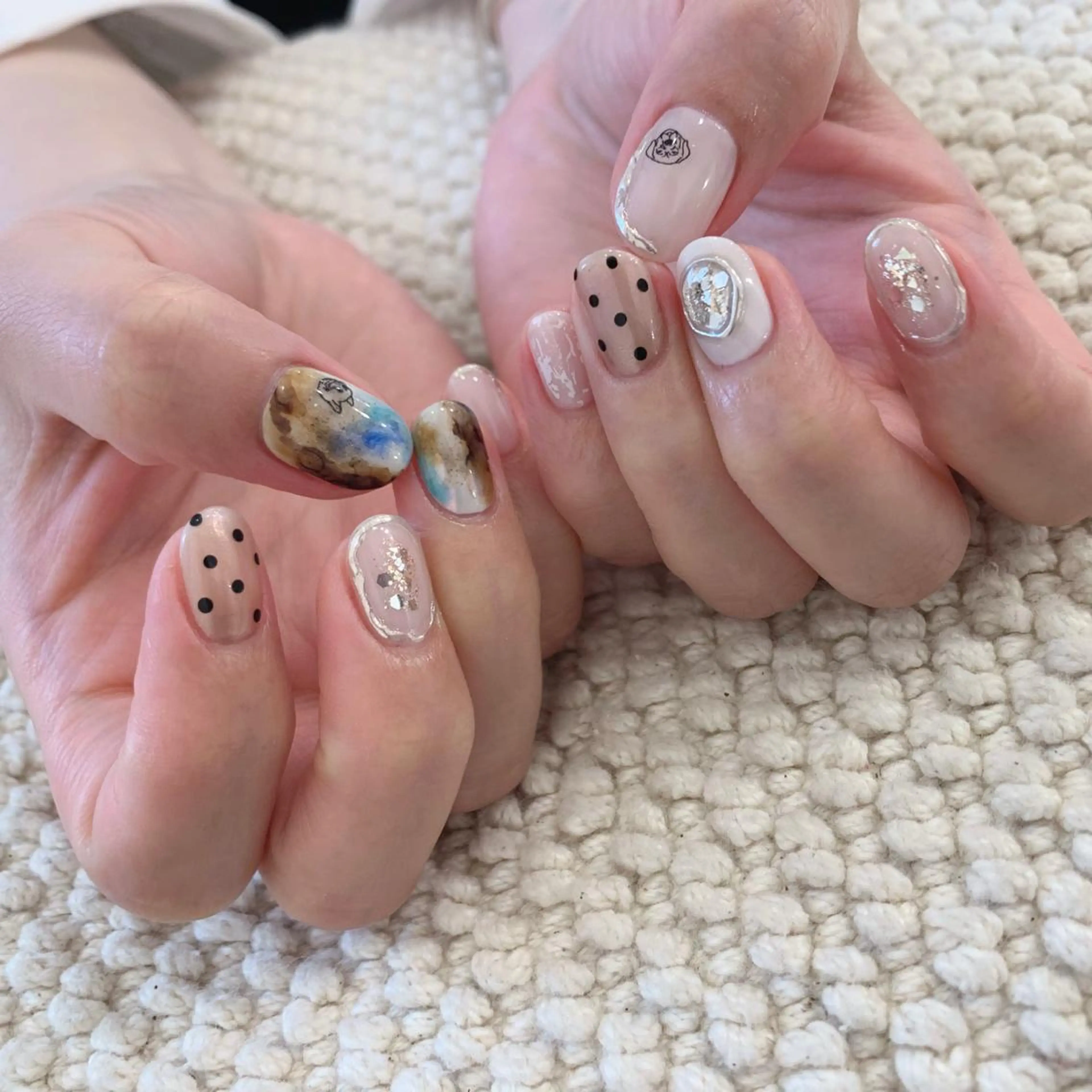ネイル ハンドネイル w*ange nail所属・w*ange MAOのネイルデザイン