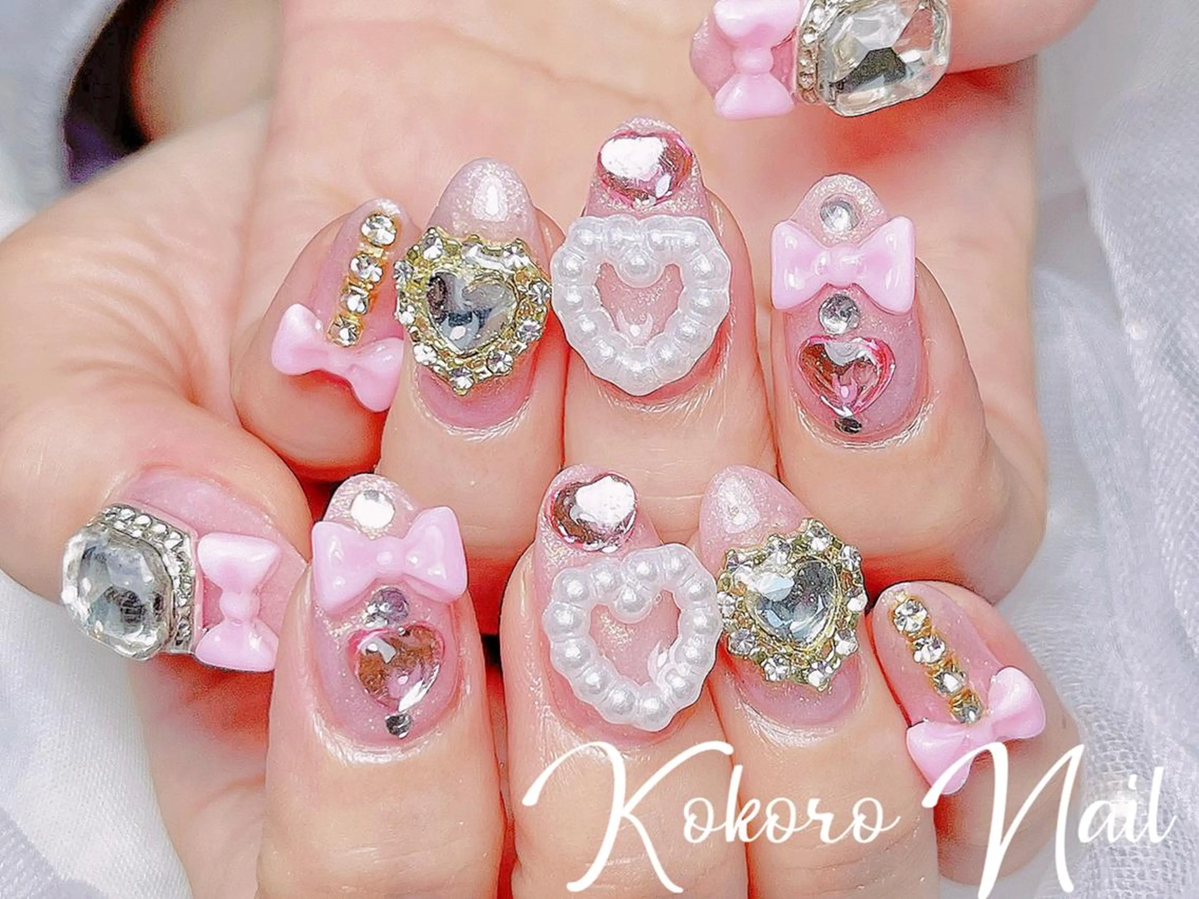 ネイル ハンドネイル 💗KOKORO NAIL💗のネイルデザイン