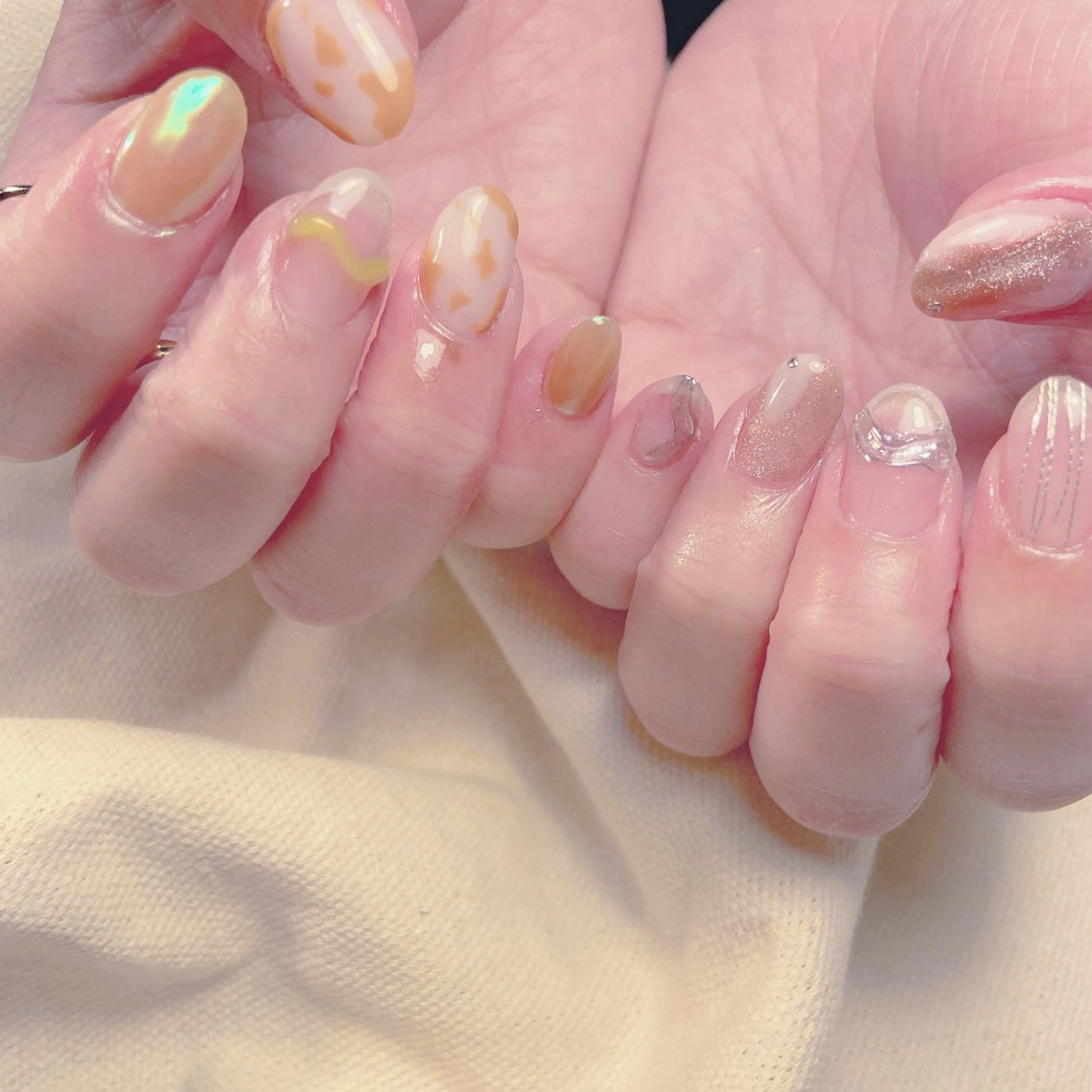 ネイル POPPY nail & eyelash【ポピーネイルアンドアイラッシュ】所属・POPPY nail Yumiのネイルデザイン