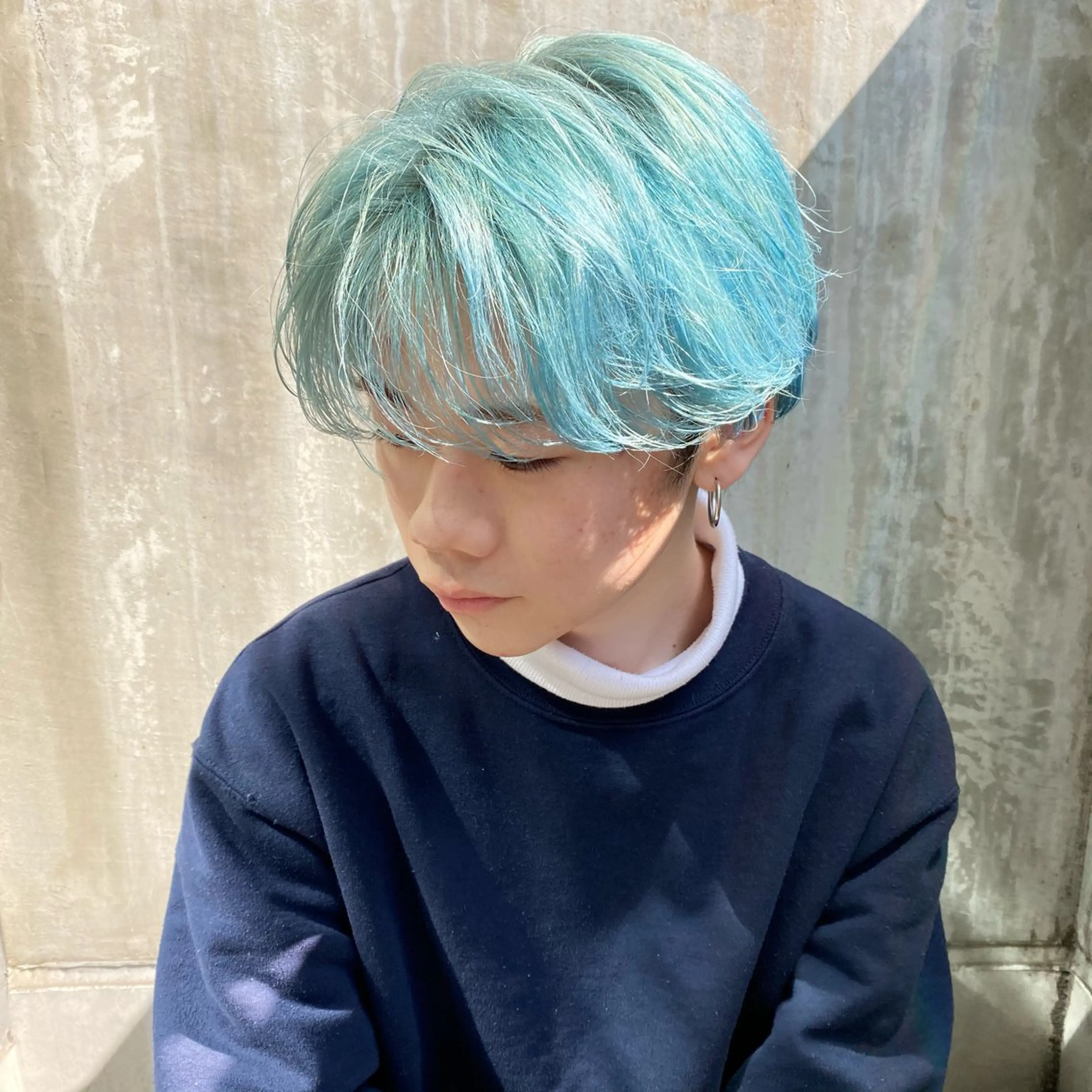 カラー メンズ メンズブリーチ ブリーチ メンズ縮毛矯正/折羽 翔也のヘアスタイル