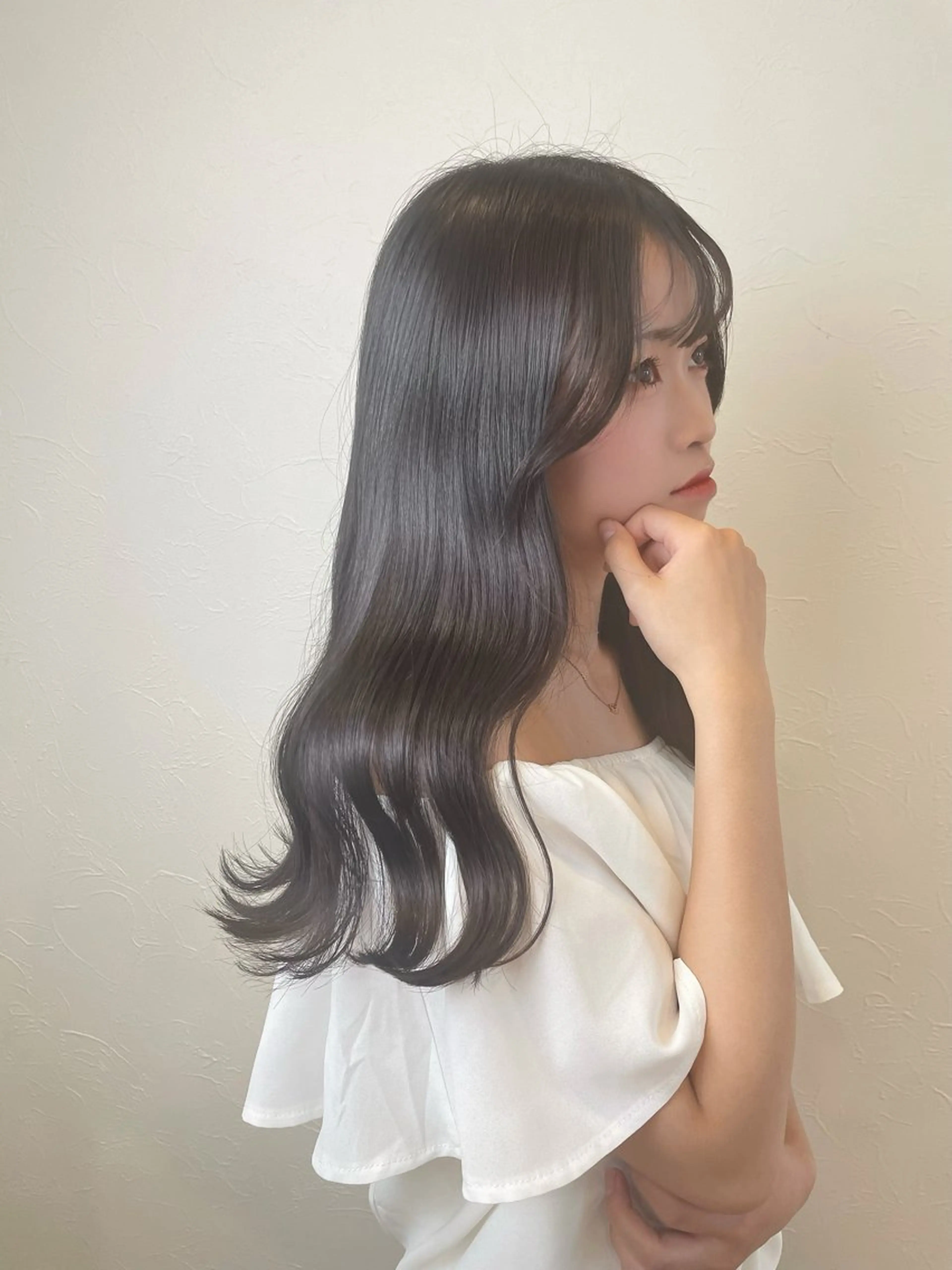 【⭐️当日予約限定⭐️】似合わせカット＋透明感カラー＋ボタニカルヘッドスパの写真