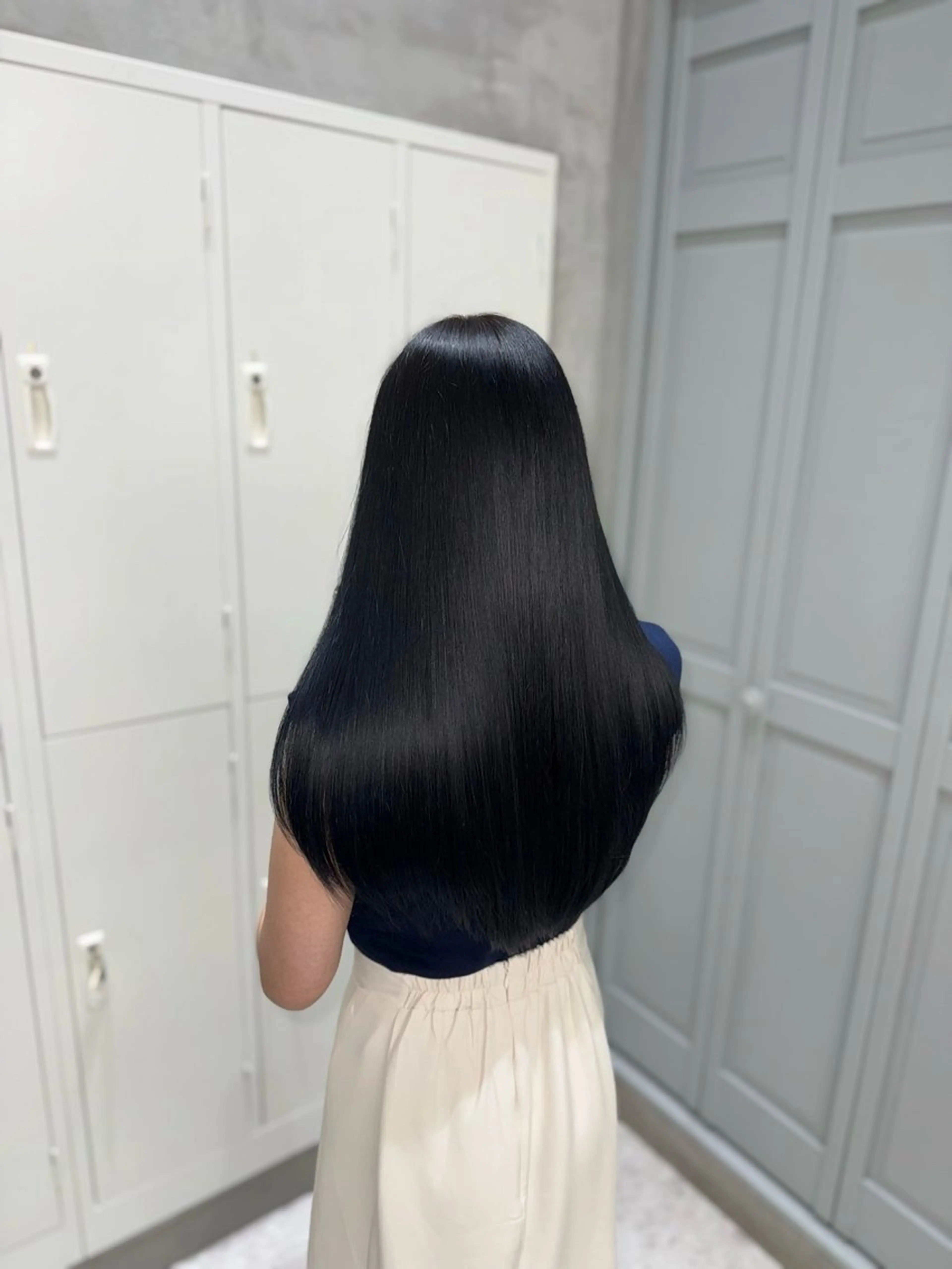 ロング トリートメント トリートメント ヘッドスパ 似合わせカラー💛 新宿　本多恵美のヘアスタイル